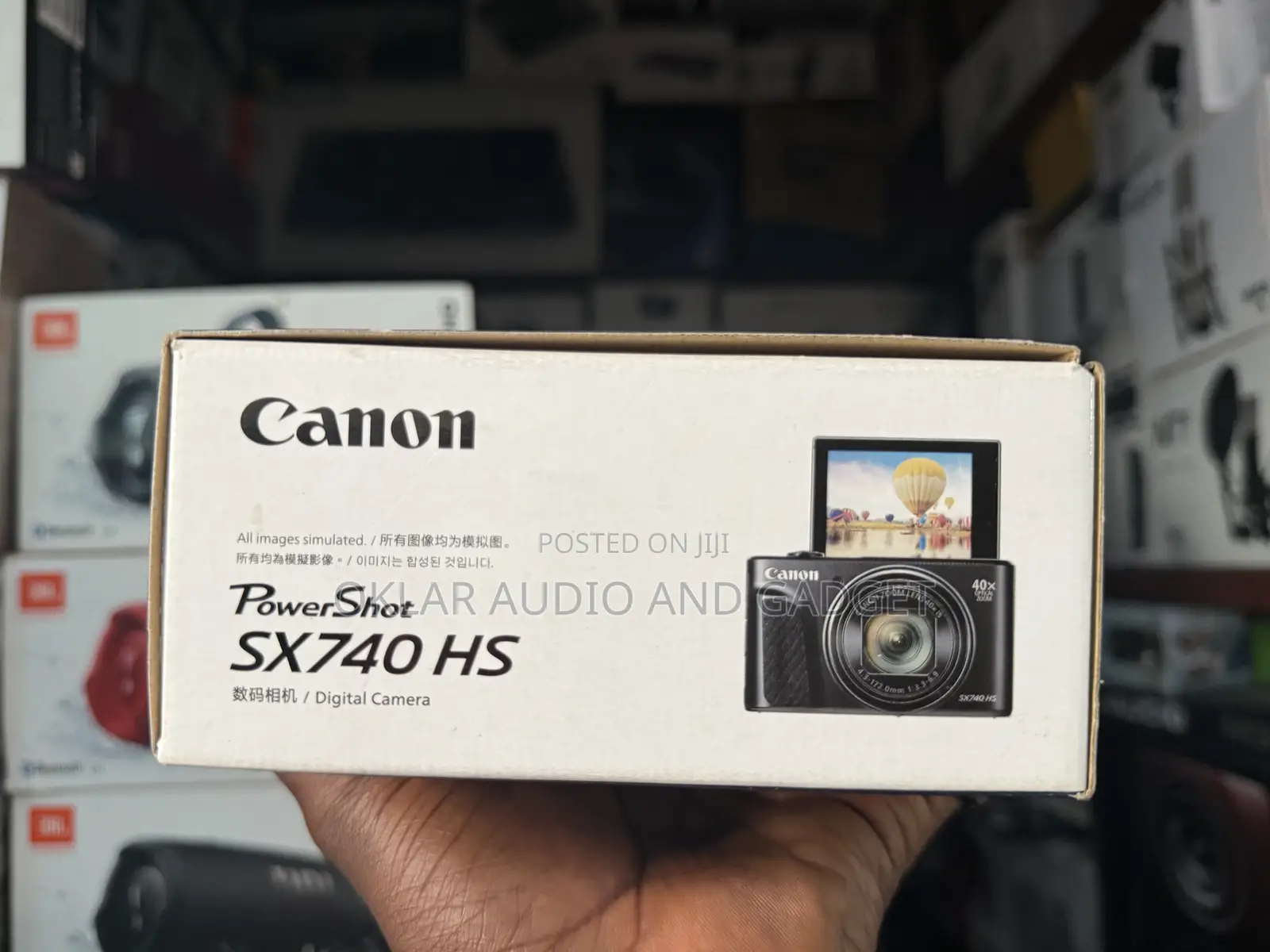 Canon Powershot Sx740 Hs Digital Camera