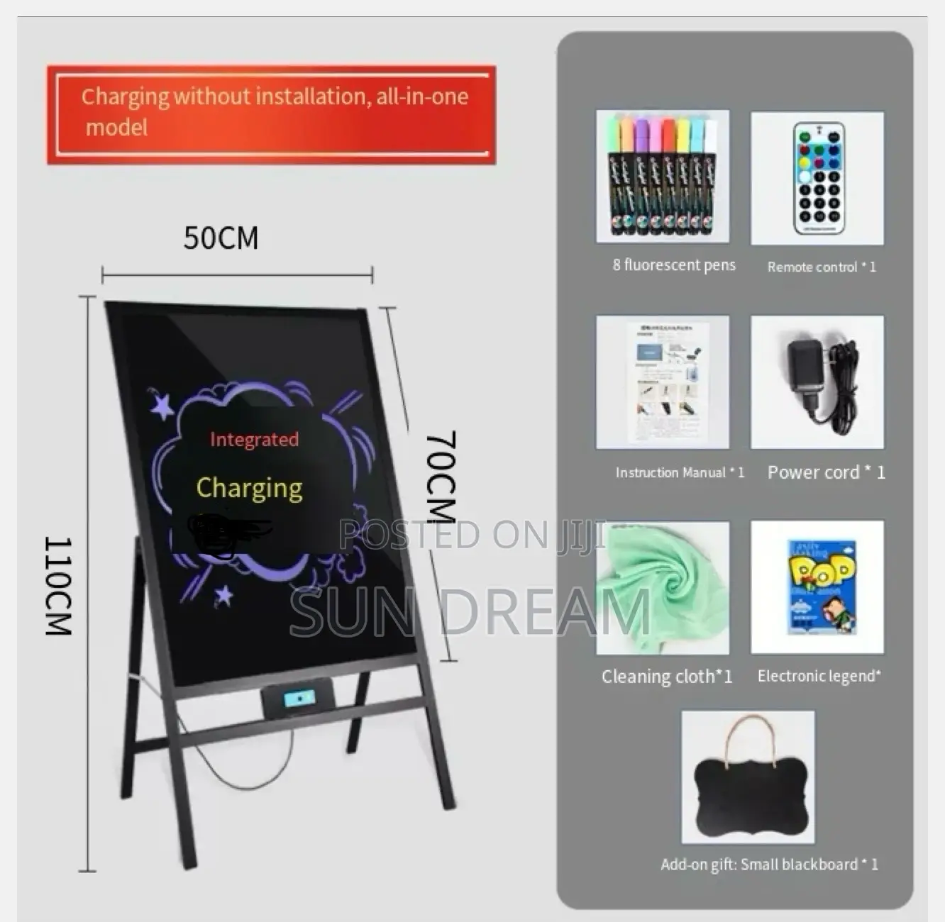 Led Neon Light Sign Advertisement Board Display Shop Led Black Board