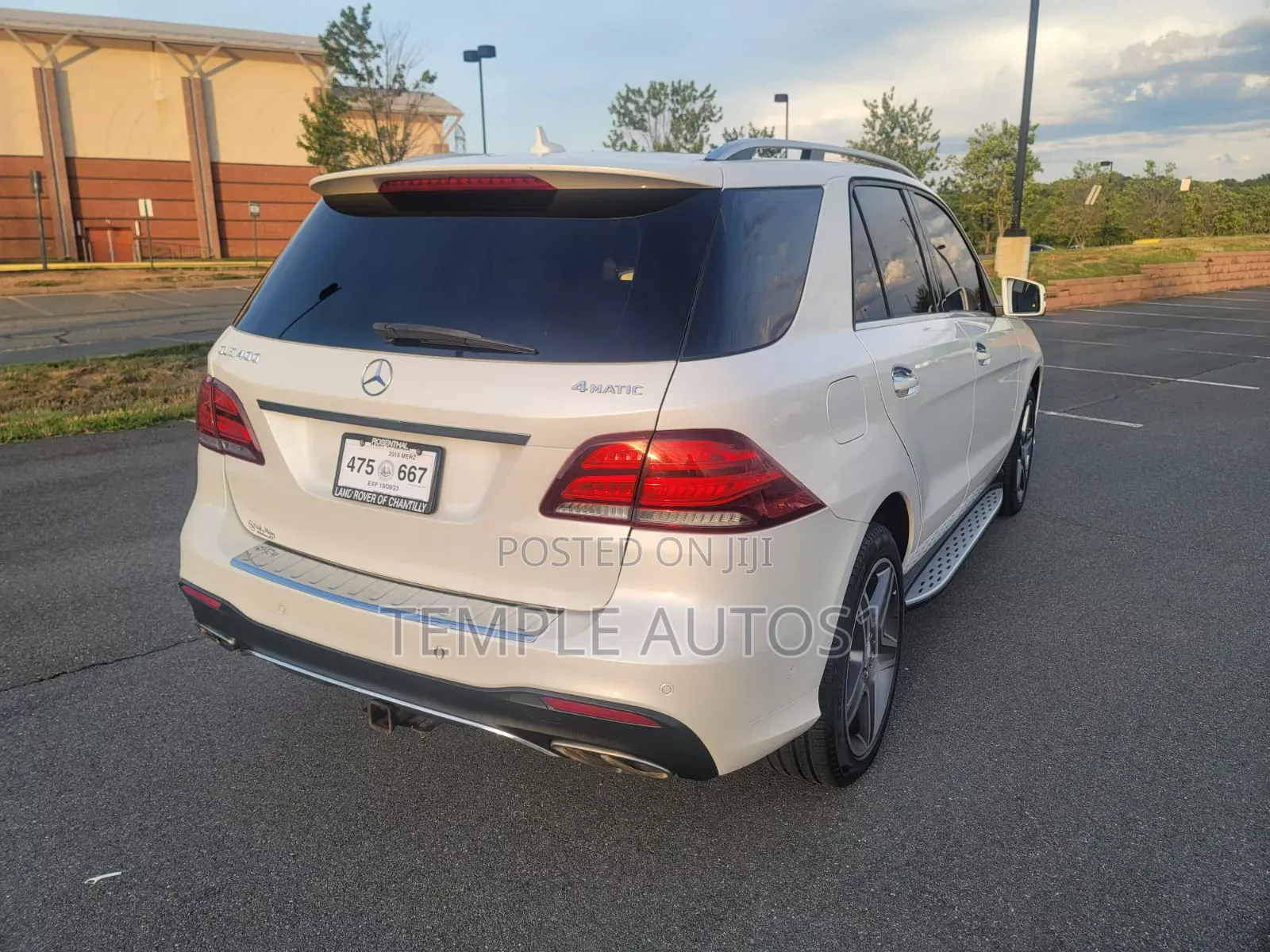 Mercedes-Benz GLE-Class GLE 400 4MATIC 2016 White