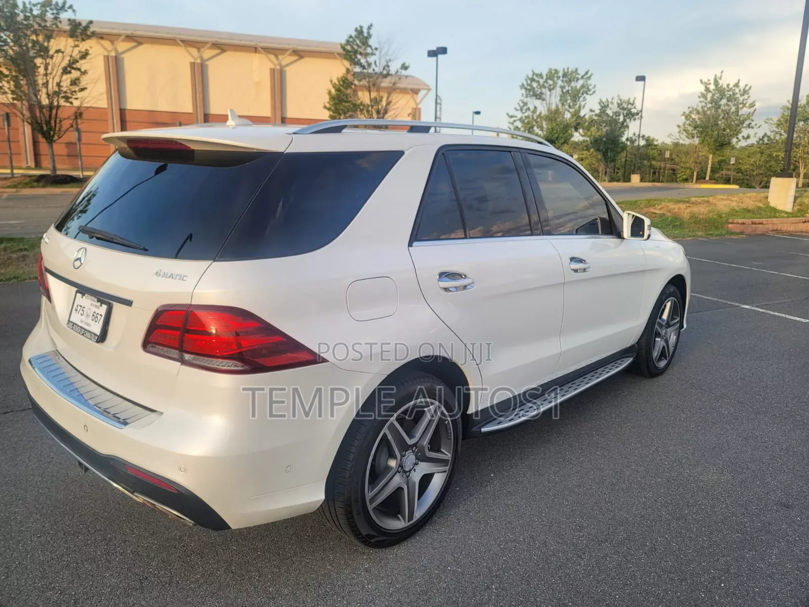 Mercedes-Benz GLE-Class GLE 400 4MATIC 2016 White