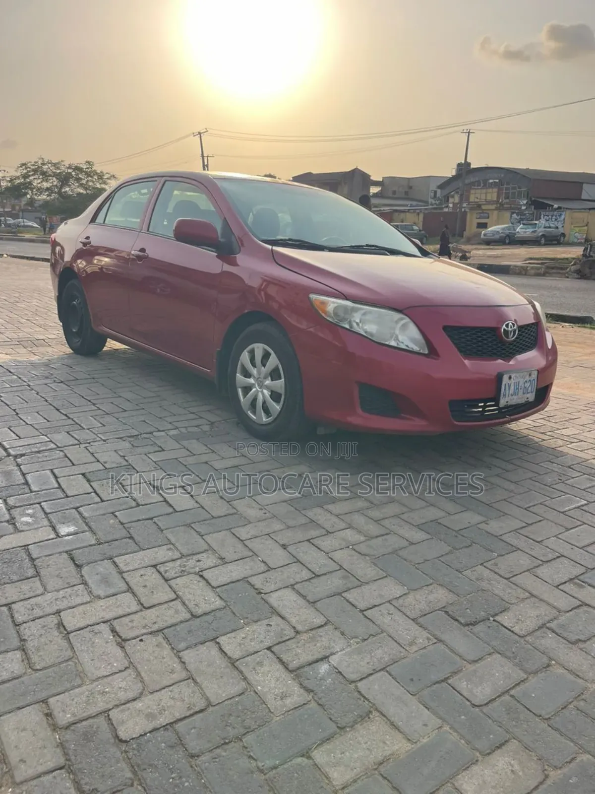 Toyota Corolla LE 4dr Sedan (1.8L 4cyl 4A) 2010 Red
