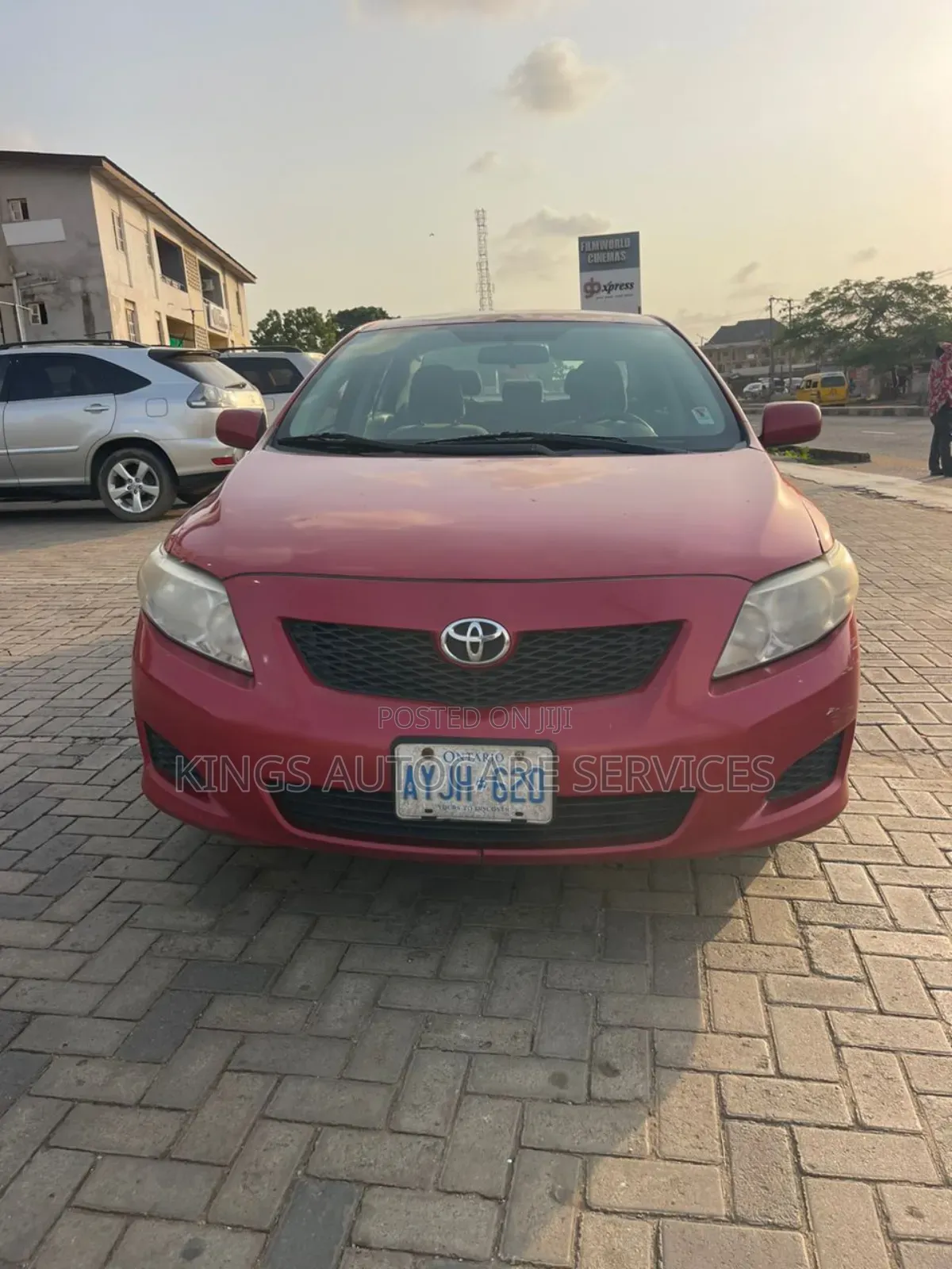 Toyota Corolla LE 4dr Sedan (1.8L 4cyl 4A) 2010 Red
