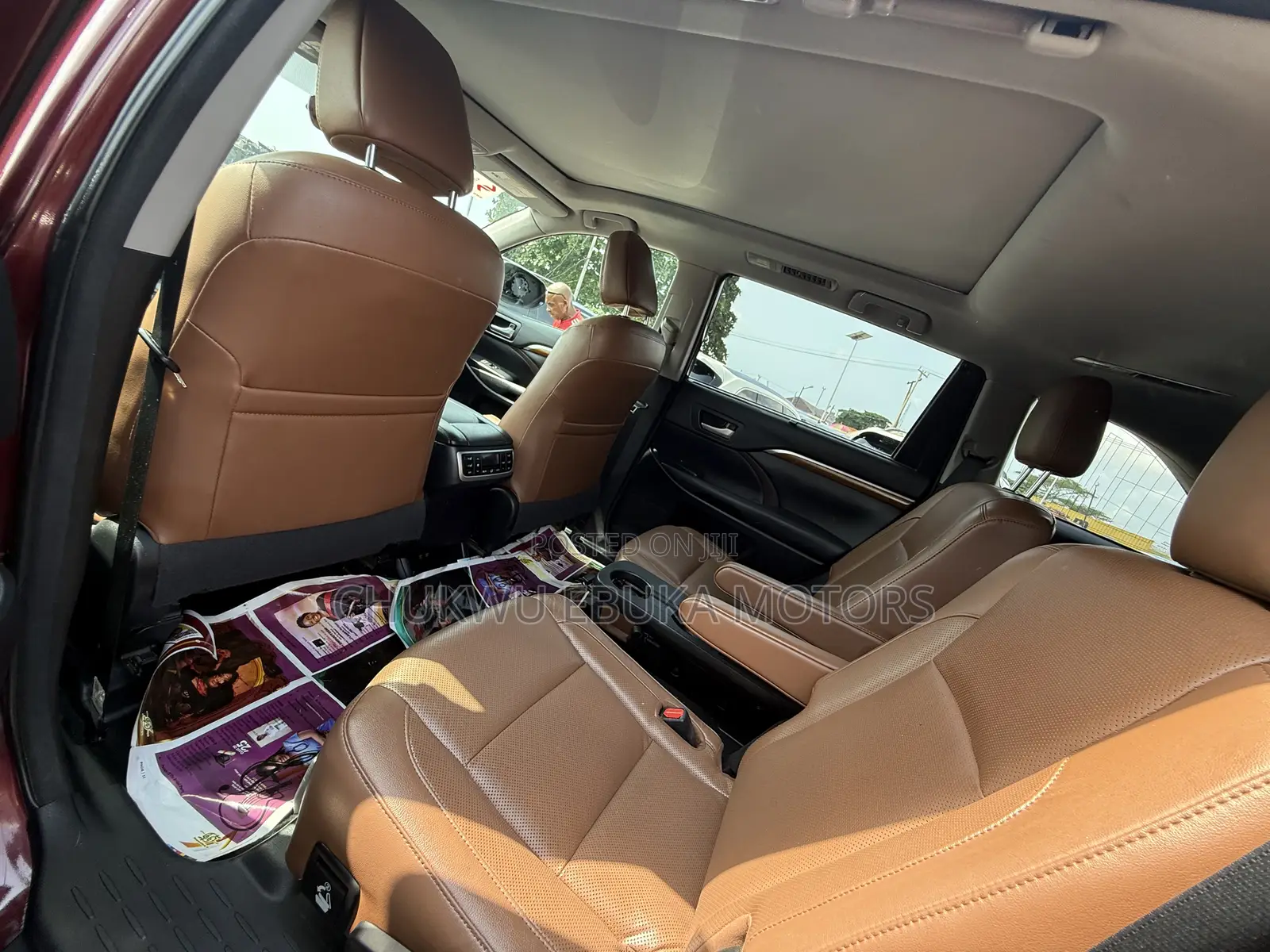Toyota Highlander Limited Platinum 4x4 V6 (3.5L 6cyl 8A) 2018 Burgundy