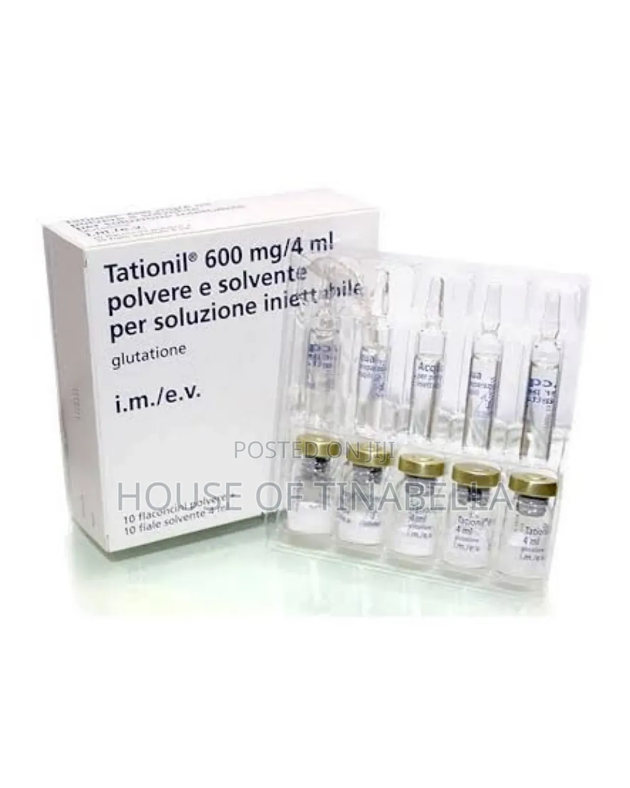 Tationil Glutathione 600 Mg Injection