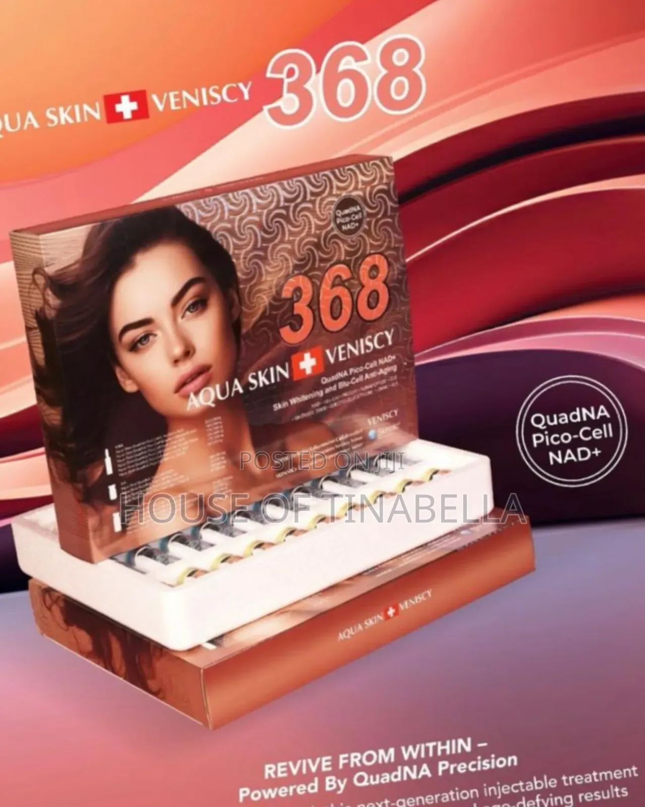 Aqua Skin Veniscy 368 Glutathione Injection