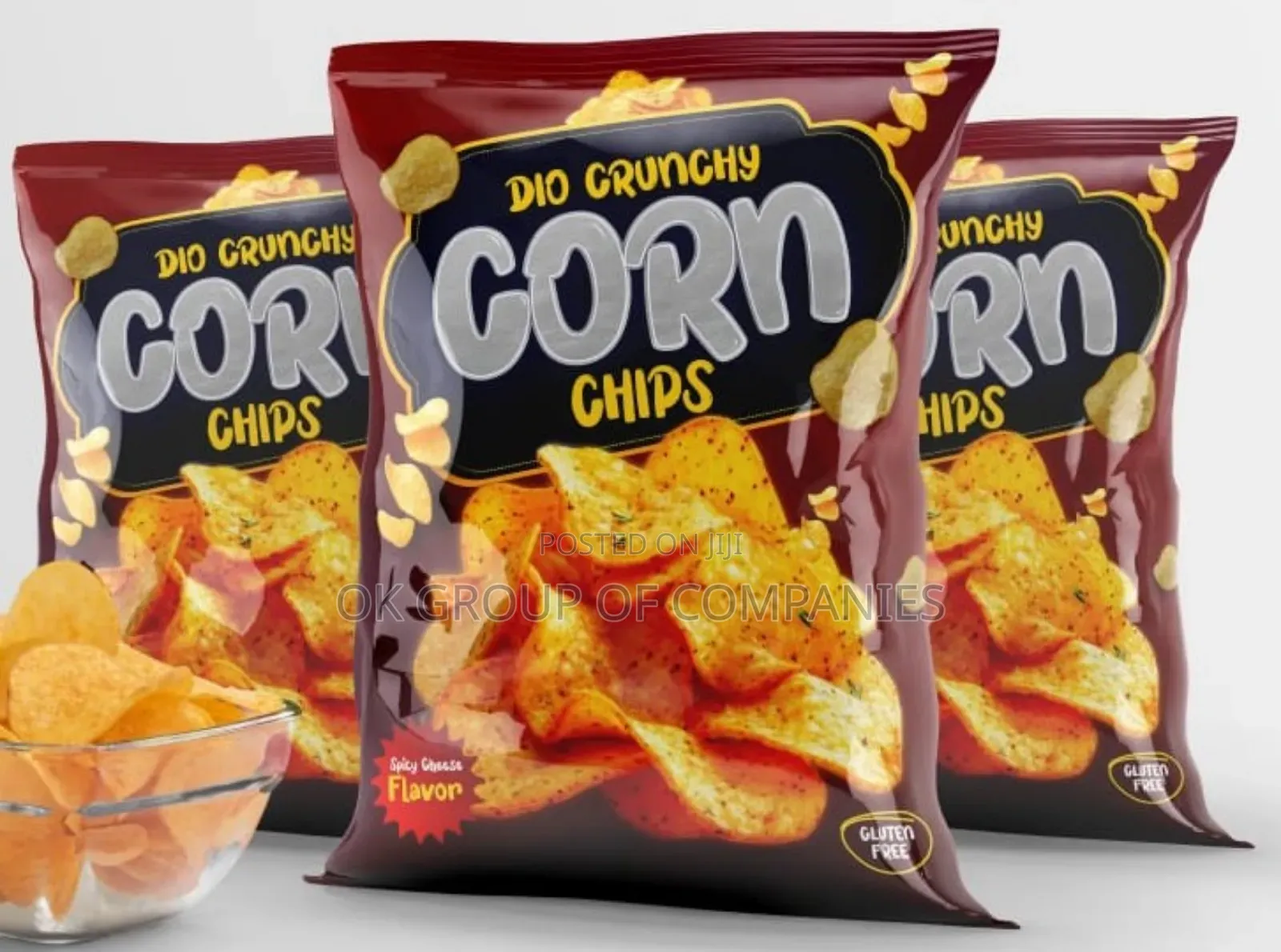 Printing of Coated Peanuts Burger Packaging Nylons in Lagos Nigeria