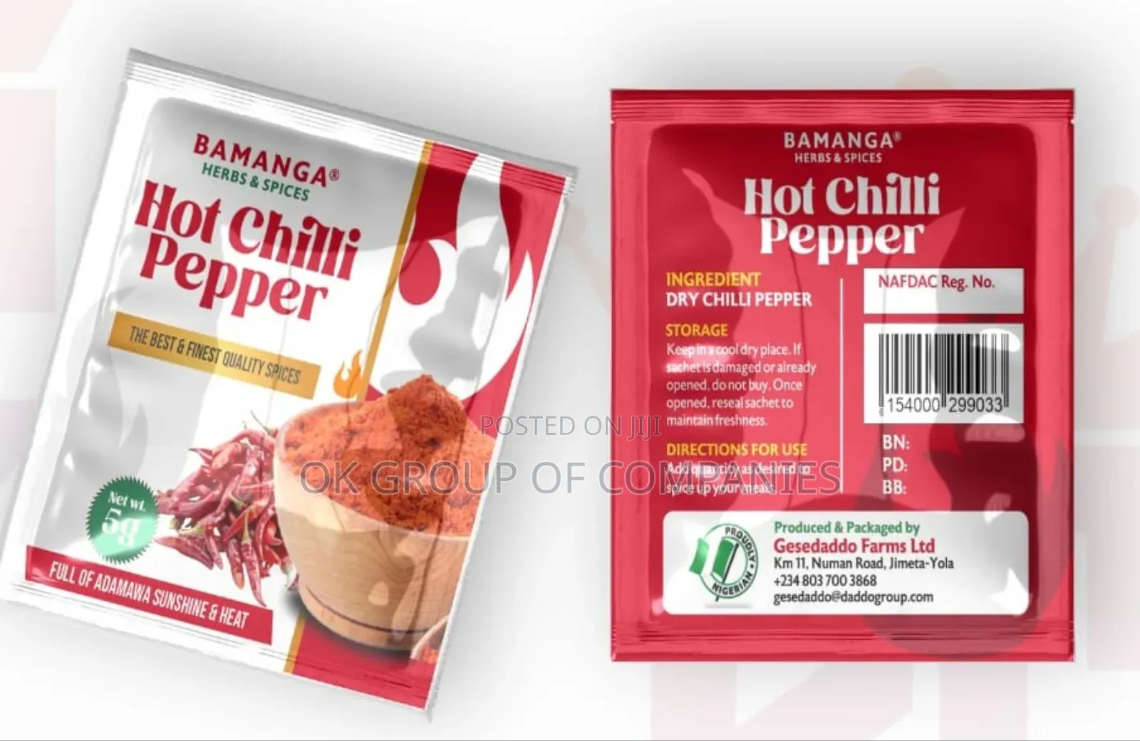 Cereals and Snacks Packaging Nylons Printing Coys in Lagos Nigeria
