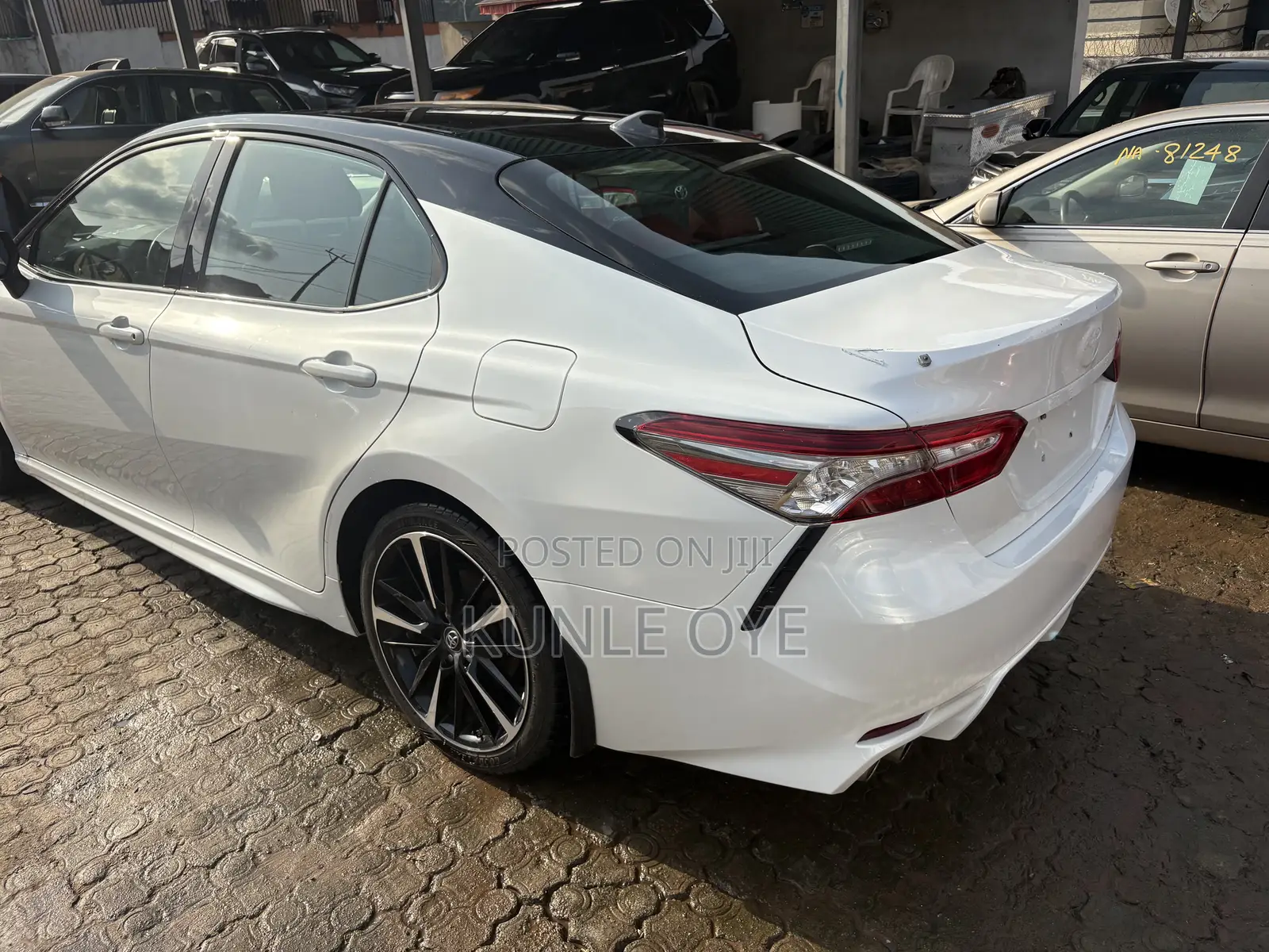 Toyota Camry XSE (2.5L 4cyl 8A) 2019 White