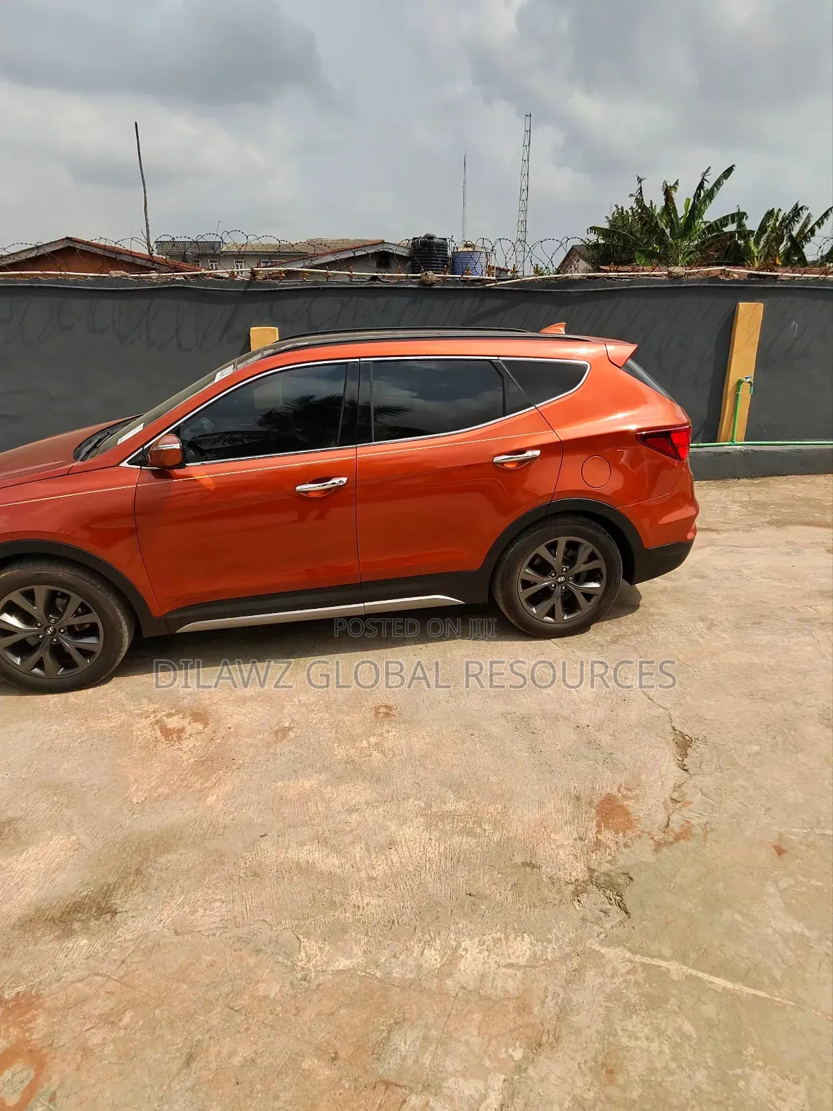 Hyundai Santa Fe 2018 Orange