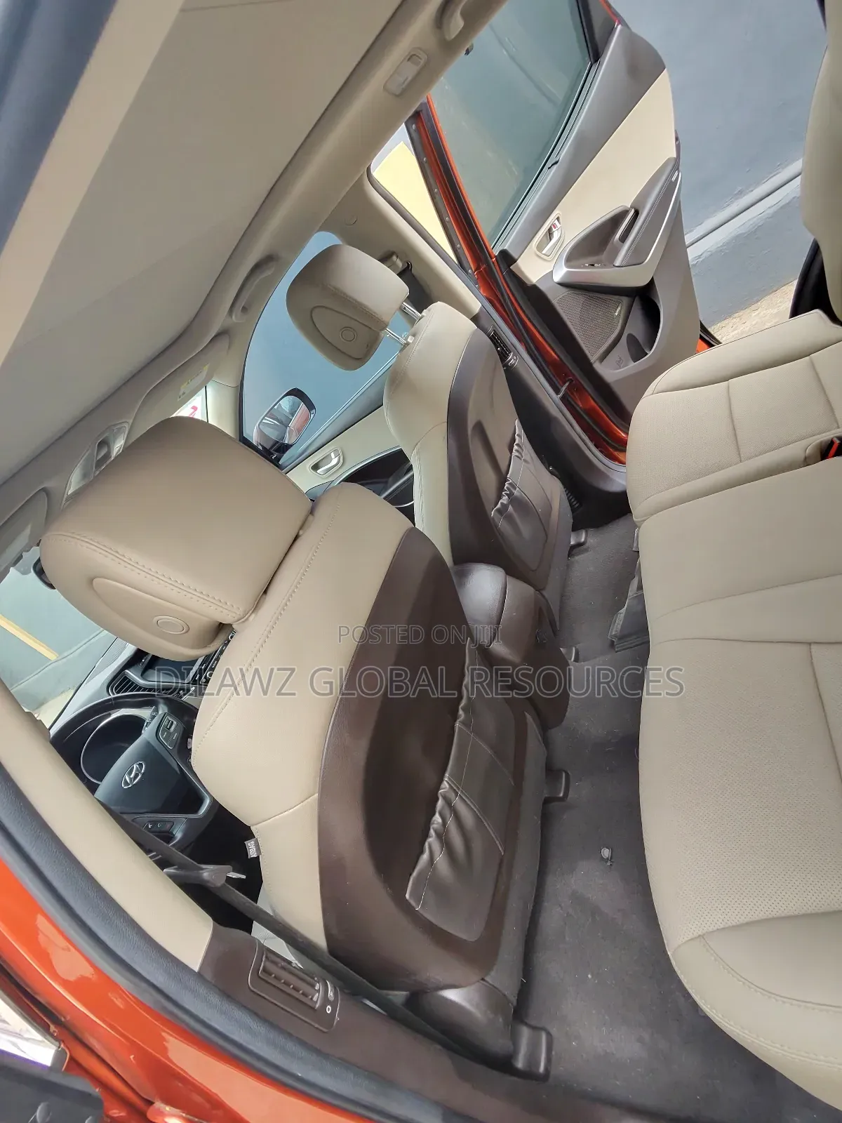 Hyundai Santa Fe 2018 Orange