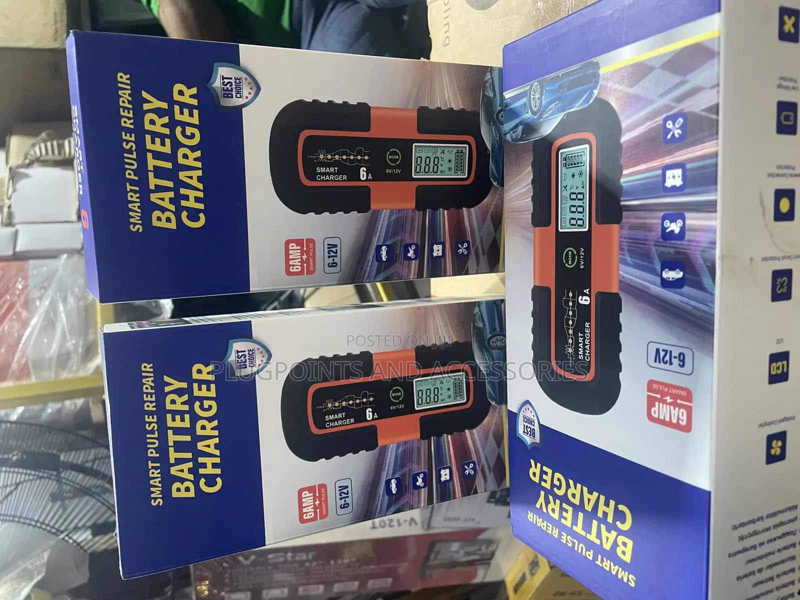 Battery Charger 6v - 12.8v