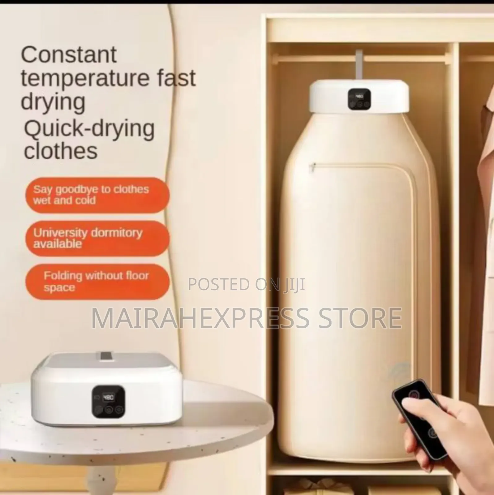 New Portable Folded Electric Clothes Dryer