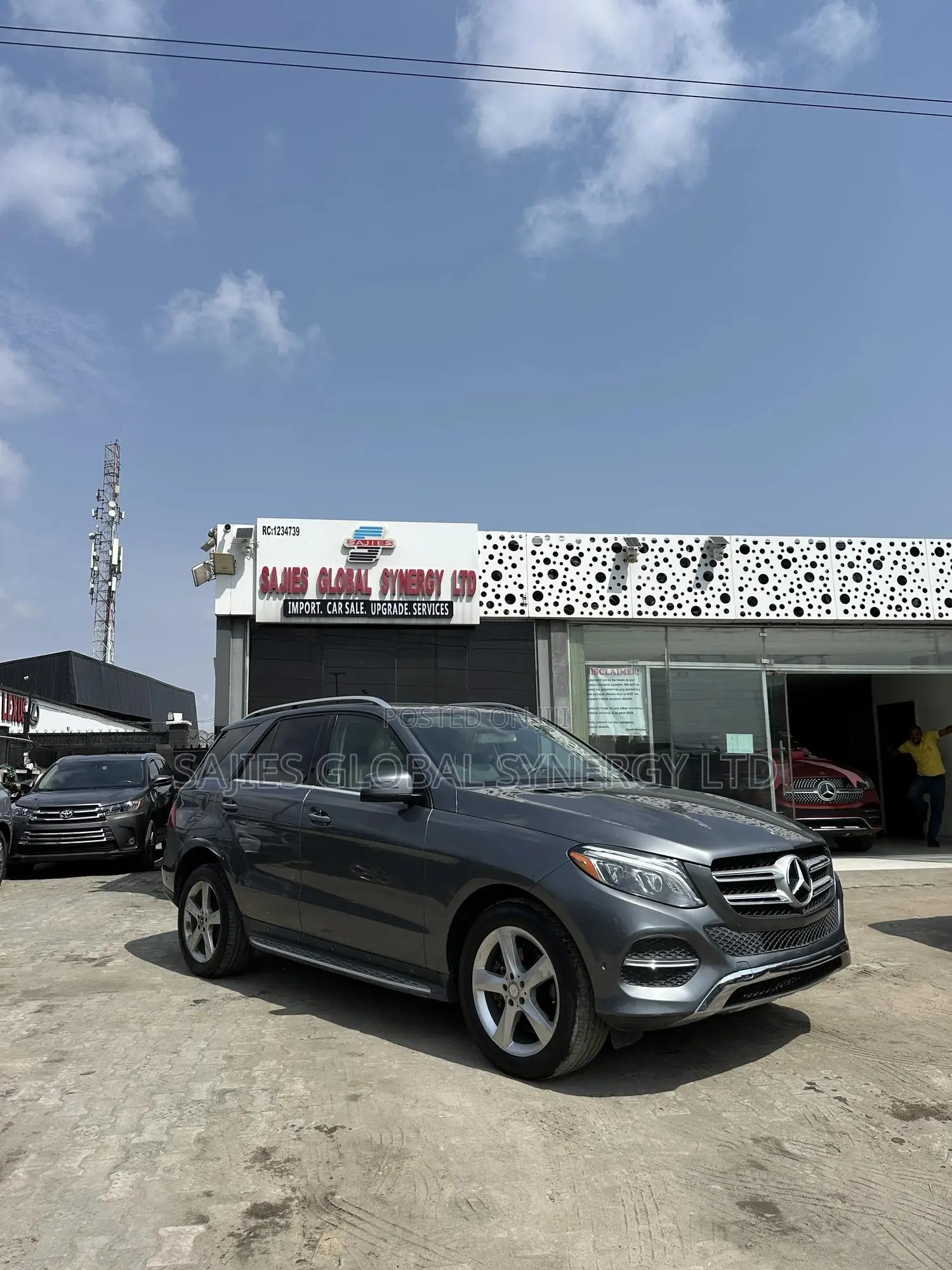 Mercedes-Benz GLE-Class GLE 350d 4MATIC 2018 Gray