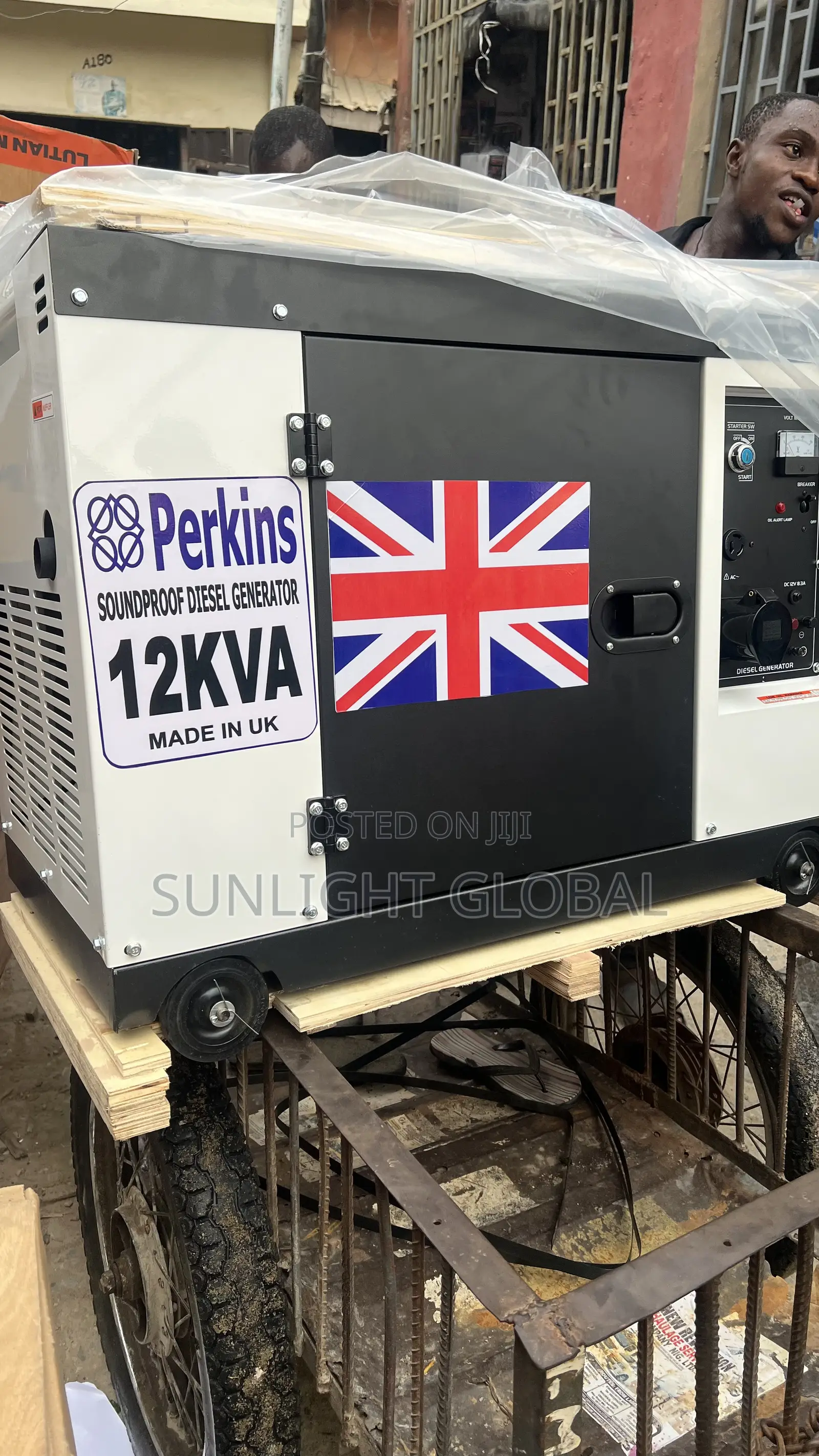 Perkins Soundproof Generator 12kva