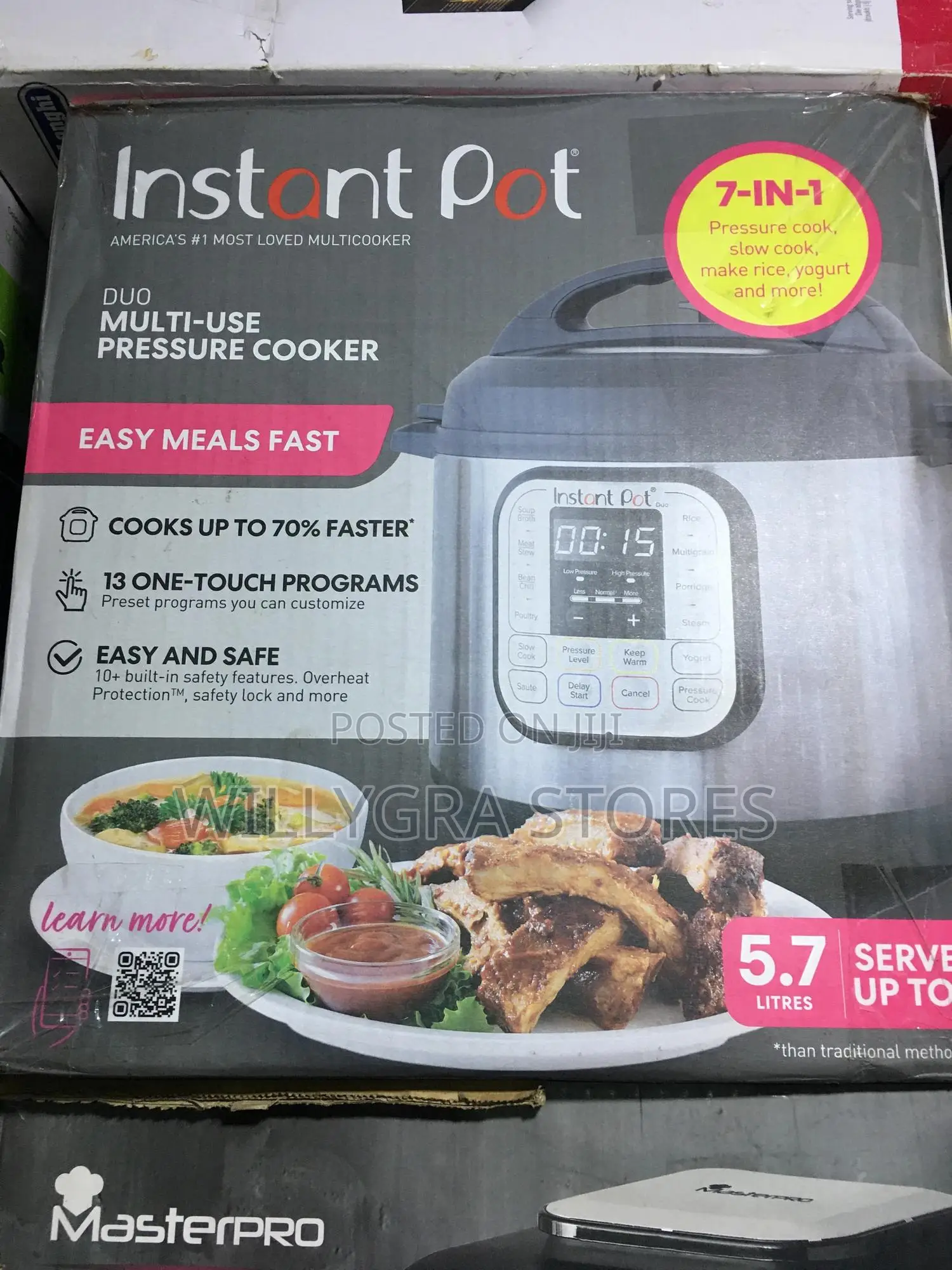 Instant 7 In 1 Pot Duo 5.7l Multi-cooker