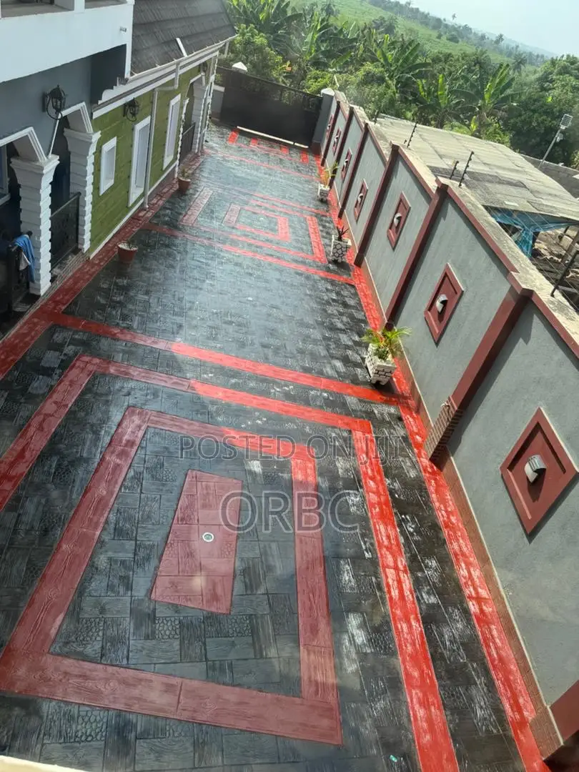 Well Stamp and Polish Concrete