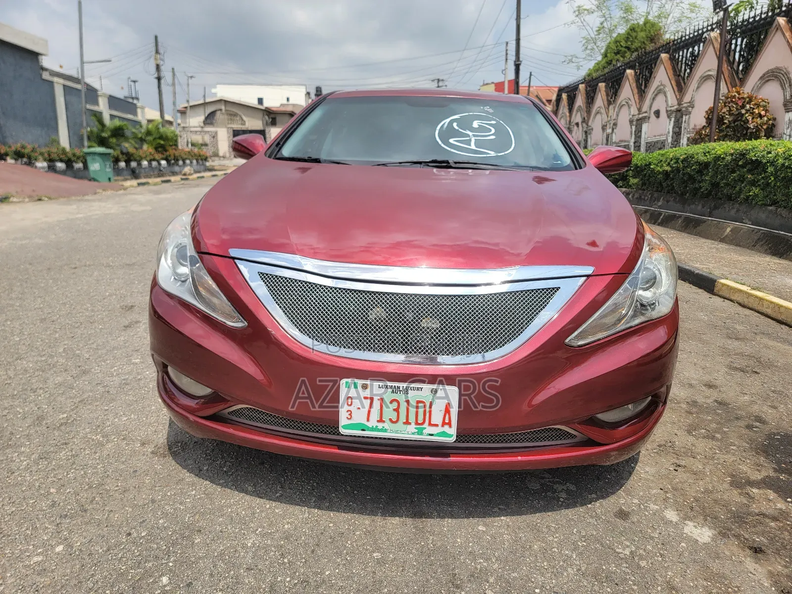 Hyundai Sonata Limited Sedan FWD (2.4L 4cyl 6A) 2012 Red