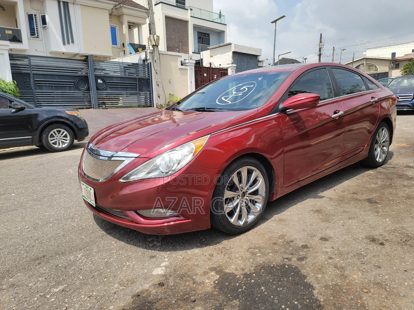 Hyundai Sonata Limited Sedan FWD (2.4L 4cyl 6A) 2012 Red