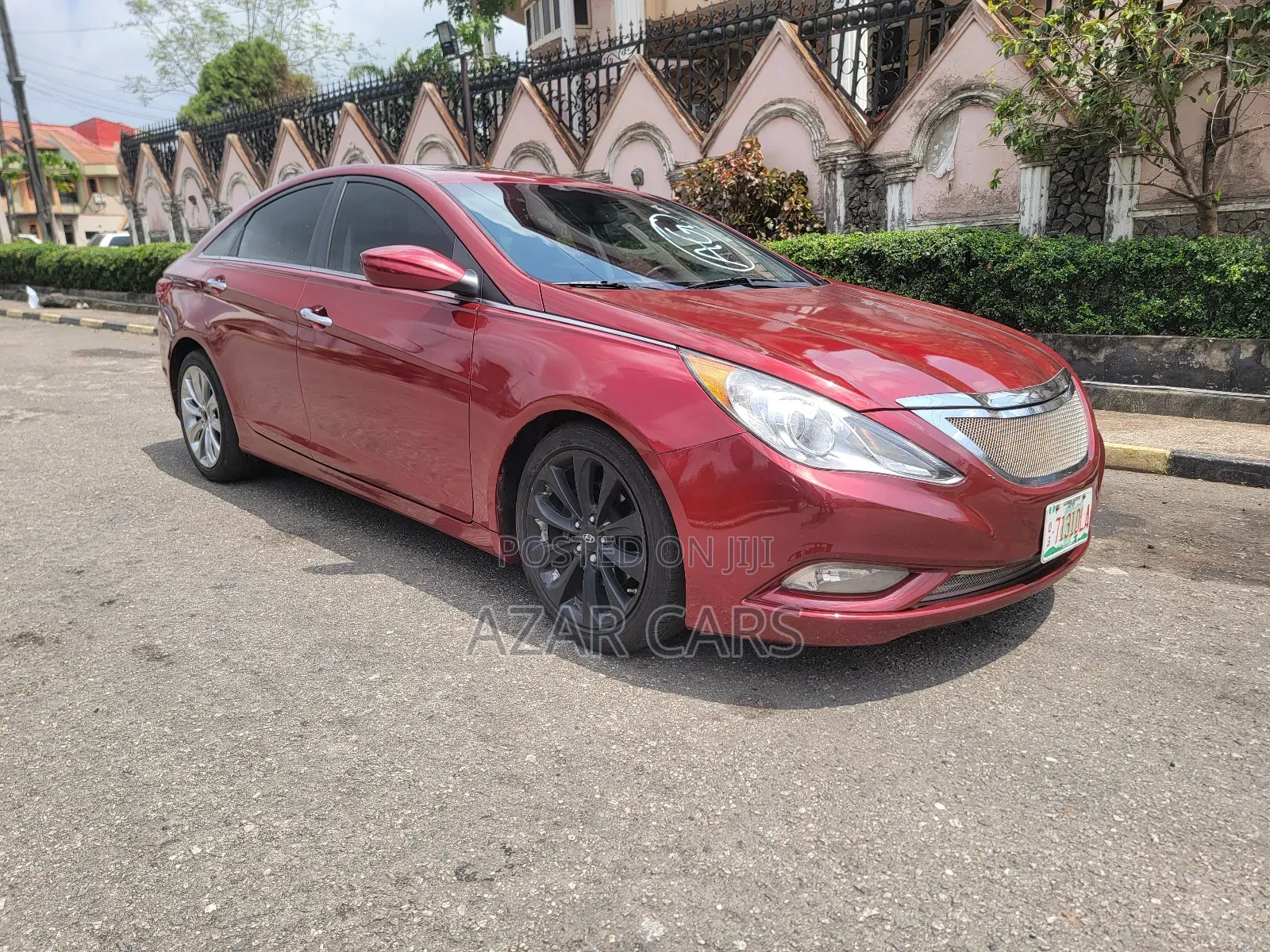 Hyundai Sonata Limited Sedan FWD (2.4L 4cyl 6A) 2012 Red