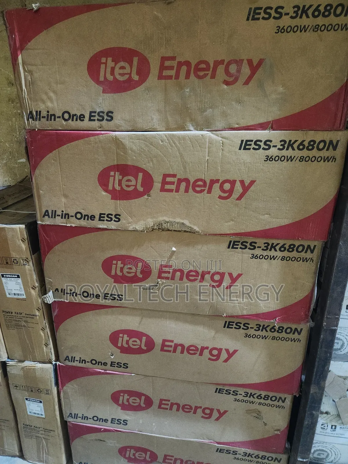 Itel Energy 3.6kva Inverter and 8kwh Lithium Battery All in One