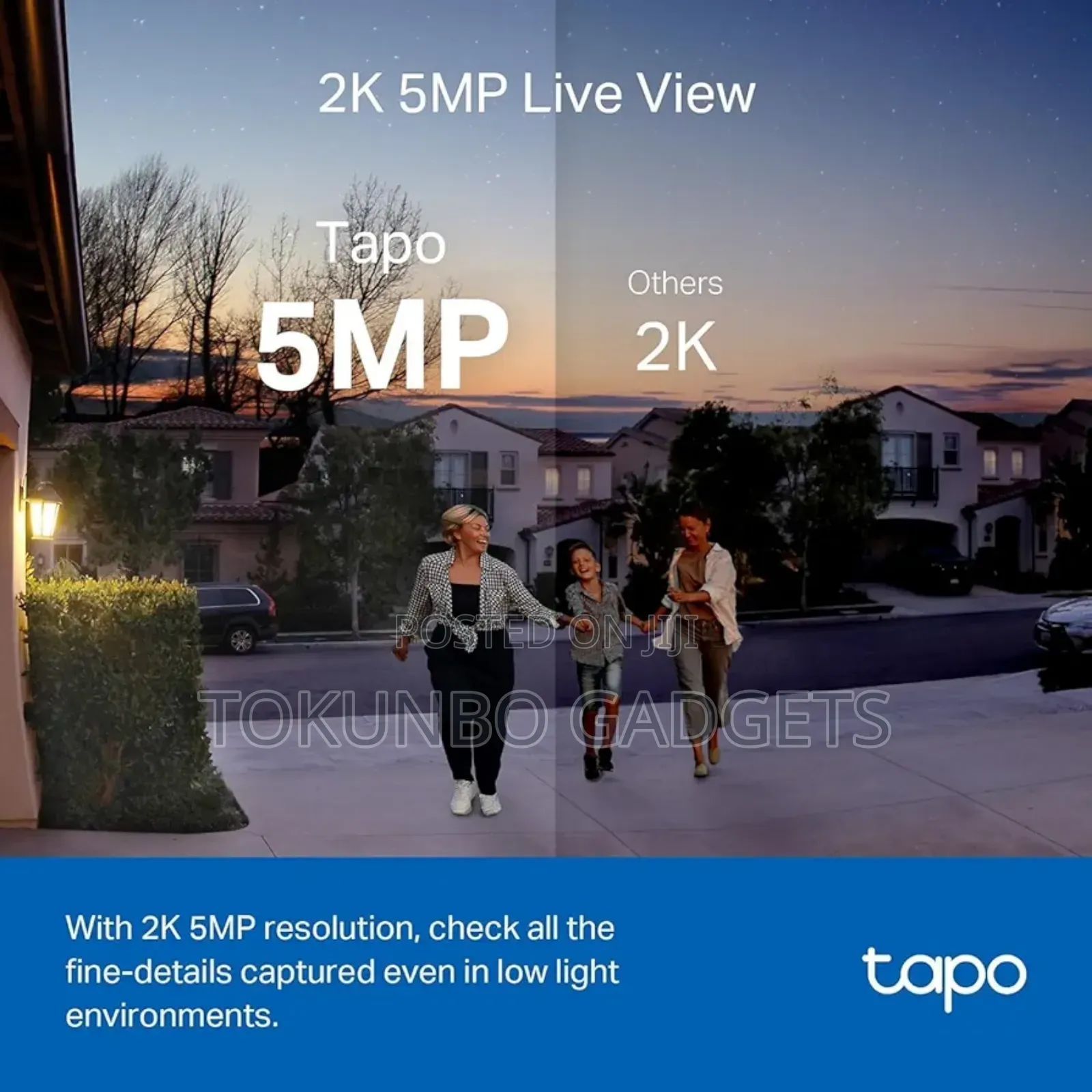 Tapo D230s1 5mp Battery Video Doorbell Wireless, Security Camera
