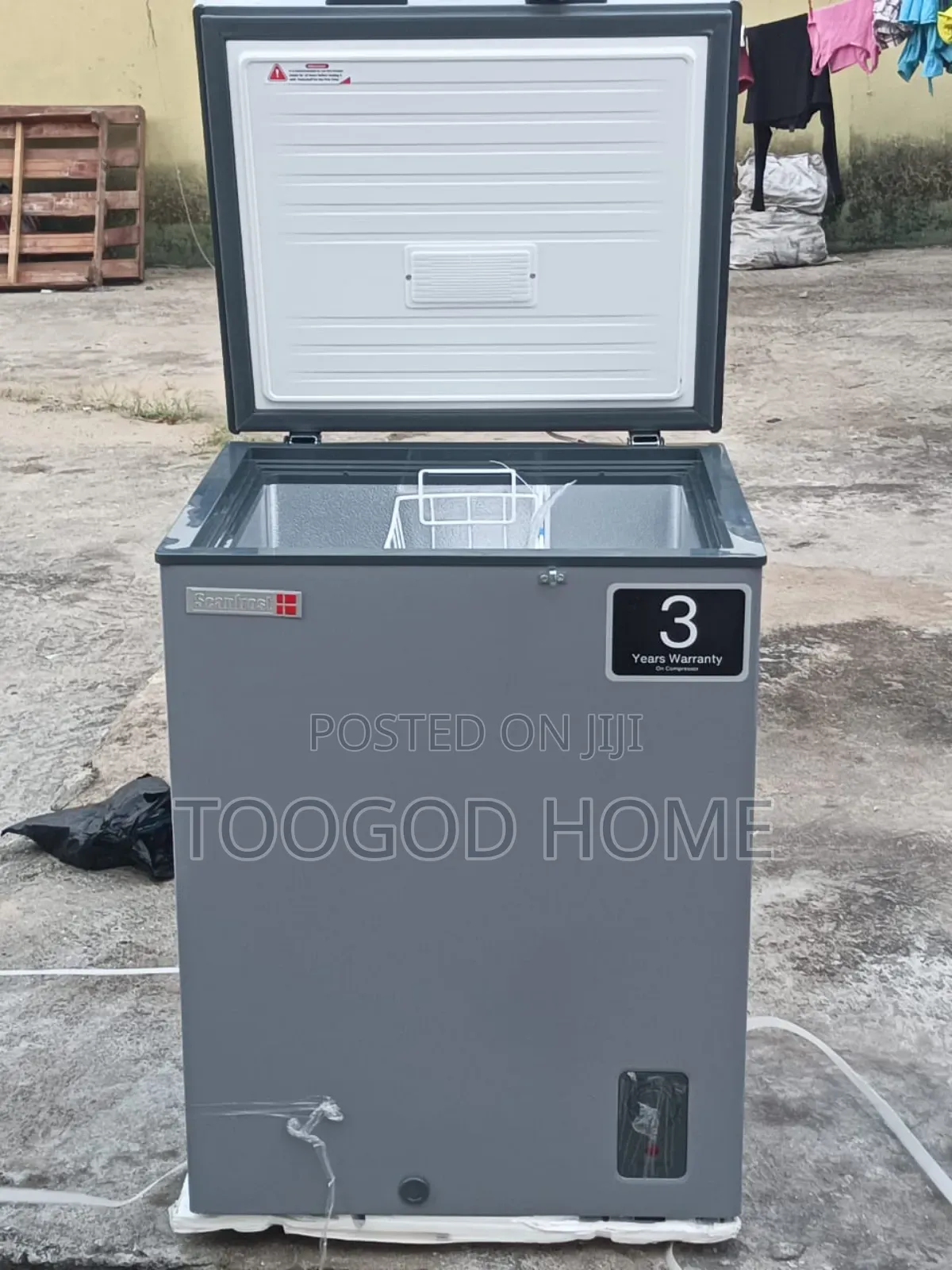 150 Liters Scanfrost Chest Freezer With 3 Years Warranty