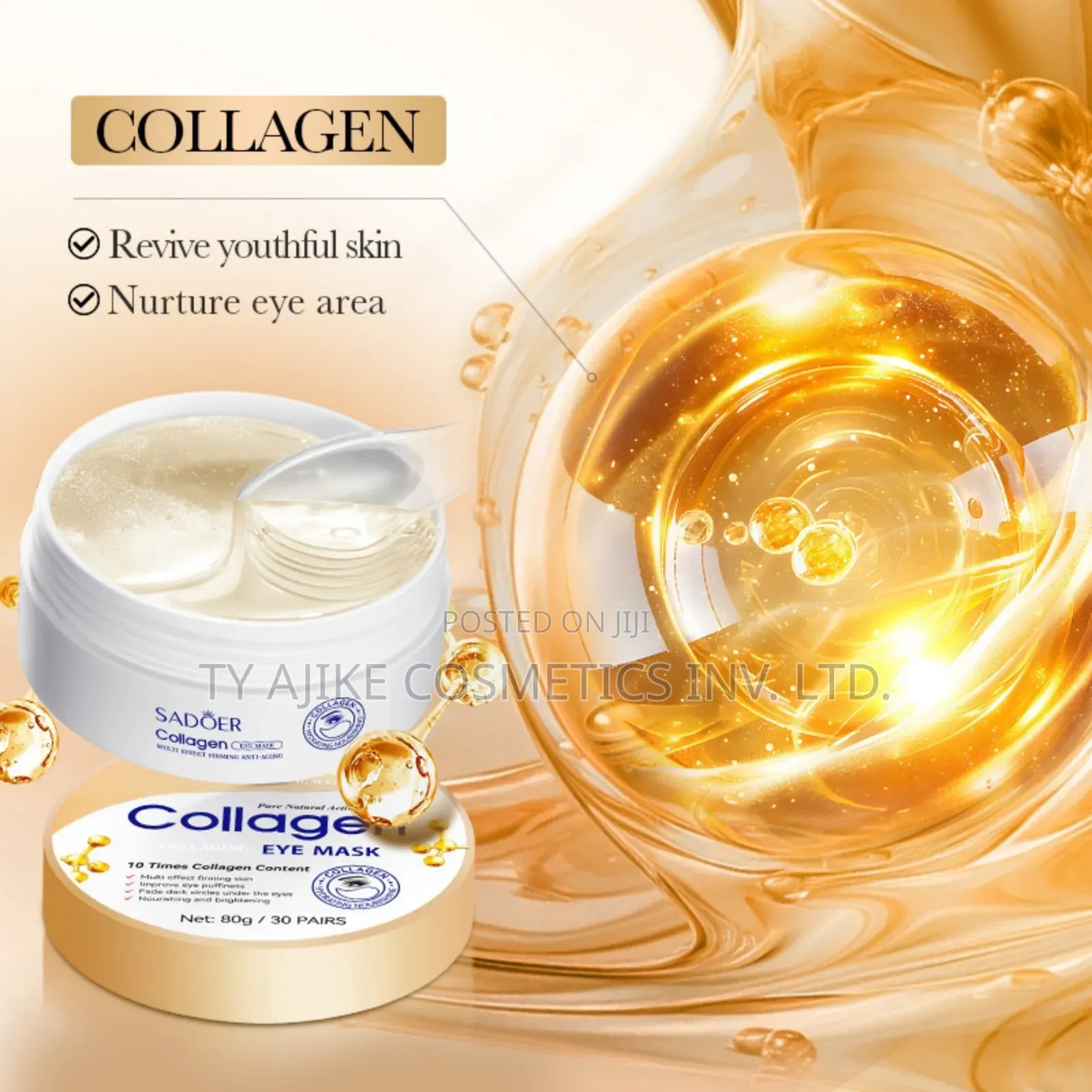 Anti-Aging, Anti Wrinkle Eye Mask