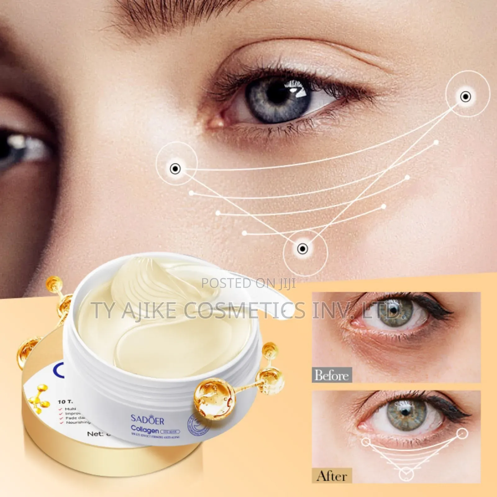 Anti-Aging, Anti Wrinkle Eye Mask