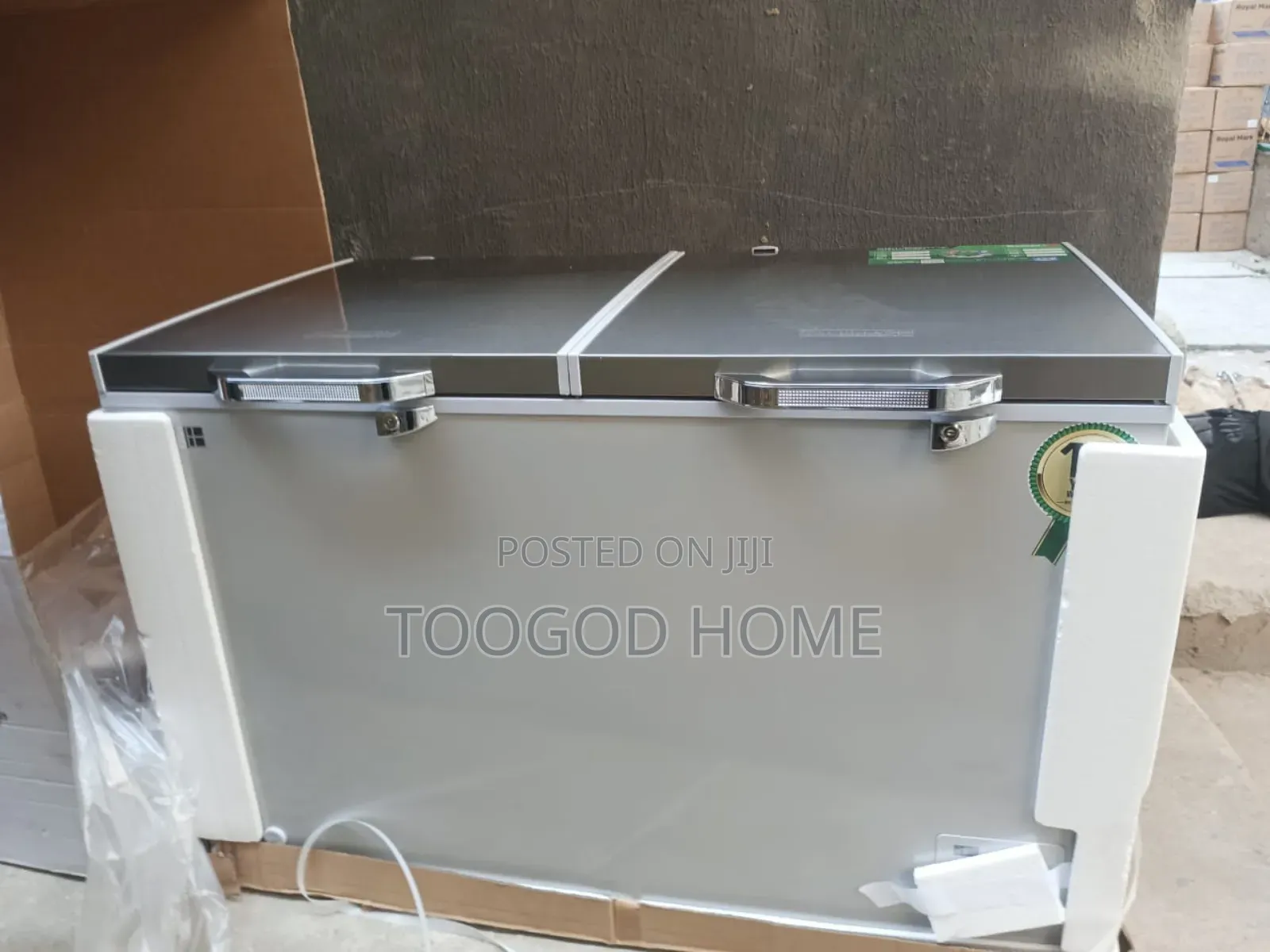 Scanfrost 400 Liters Double Door Chest Freezer With 3 Years Warranty