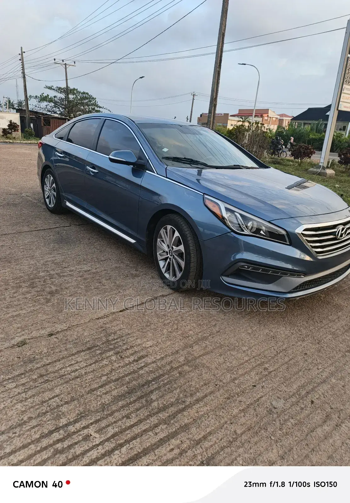 Hyundai Sonata SE 4dr Sedan (2.4L 4cyl 6A) 2015 Blue