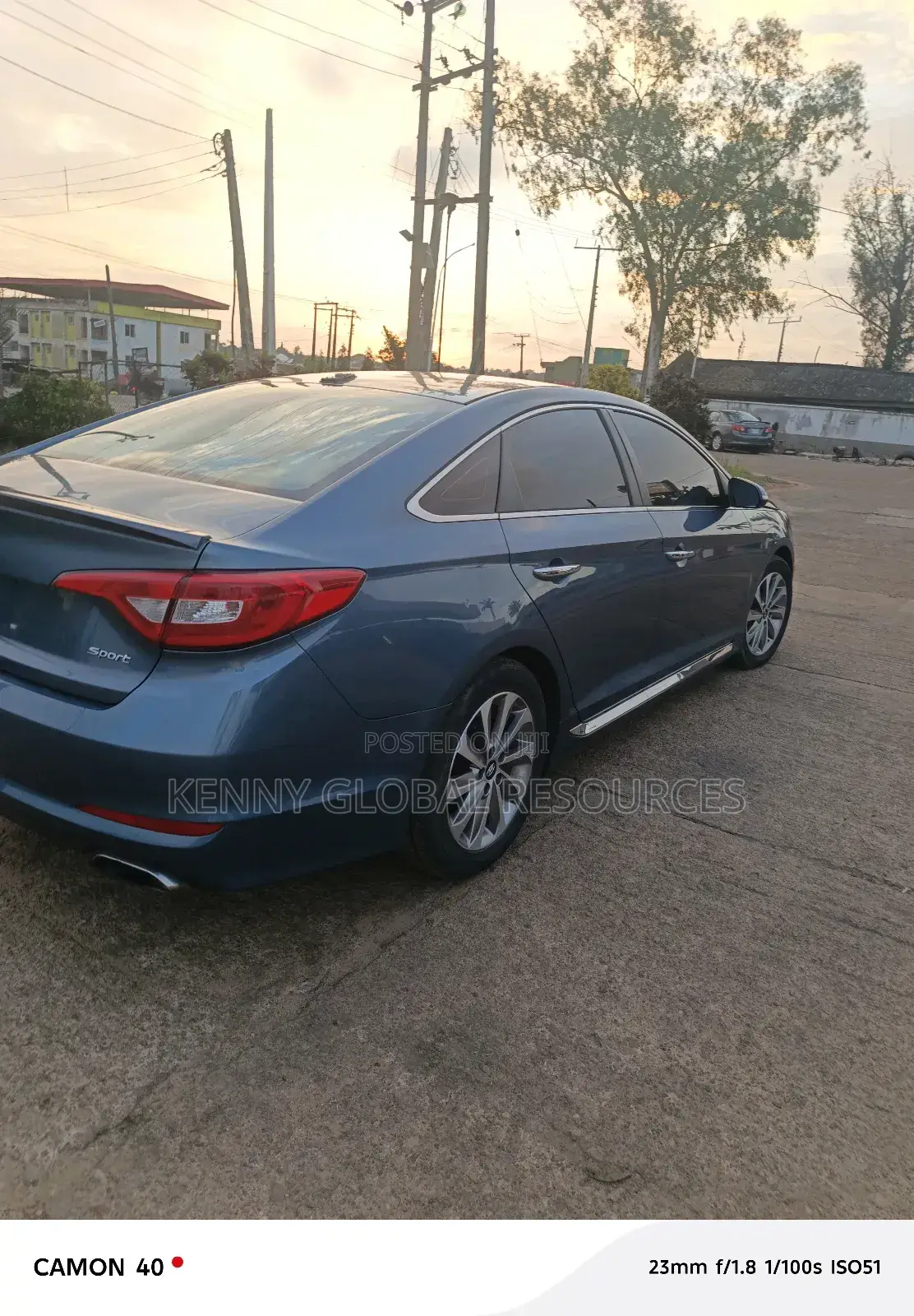 Hyundai Sonata SE 4dr Sedan (2.4L 4cyl 6A) 2015 Blue