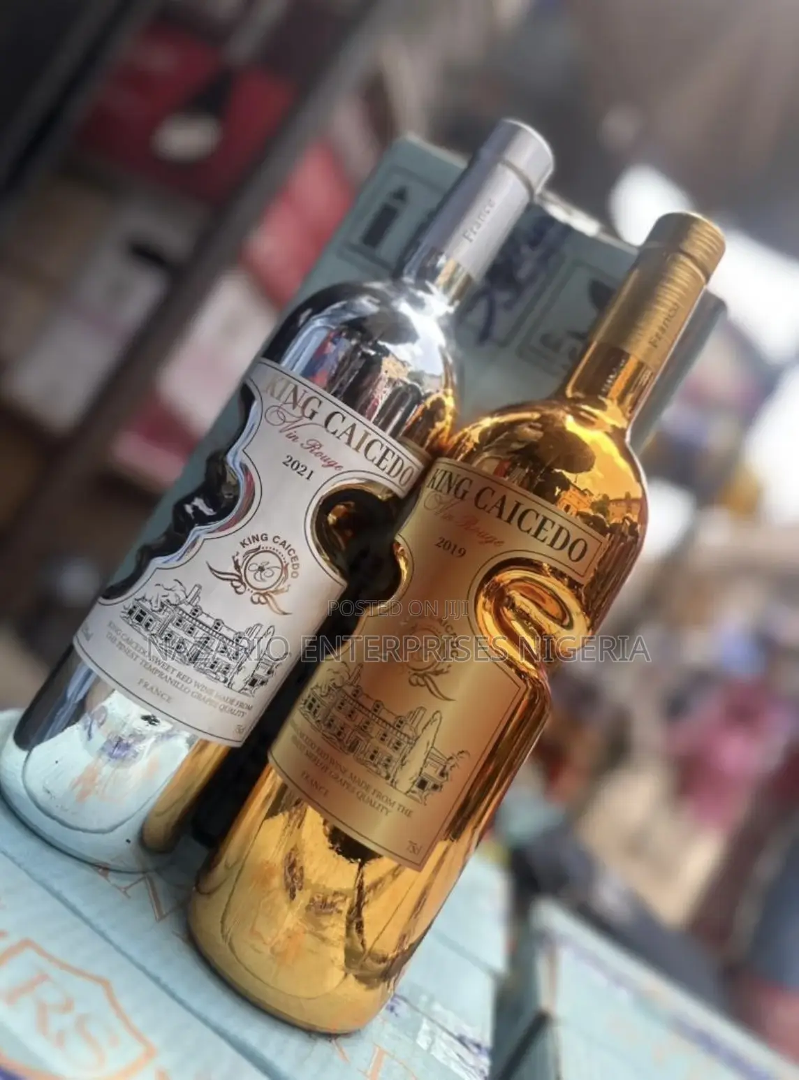 King Caicedo French Wine – Price of 12 Bottles