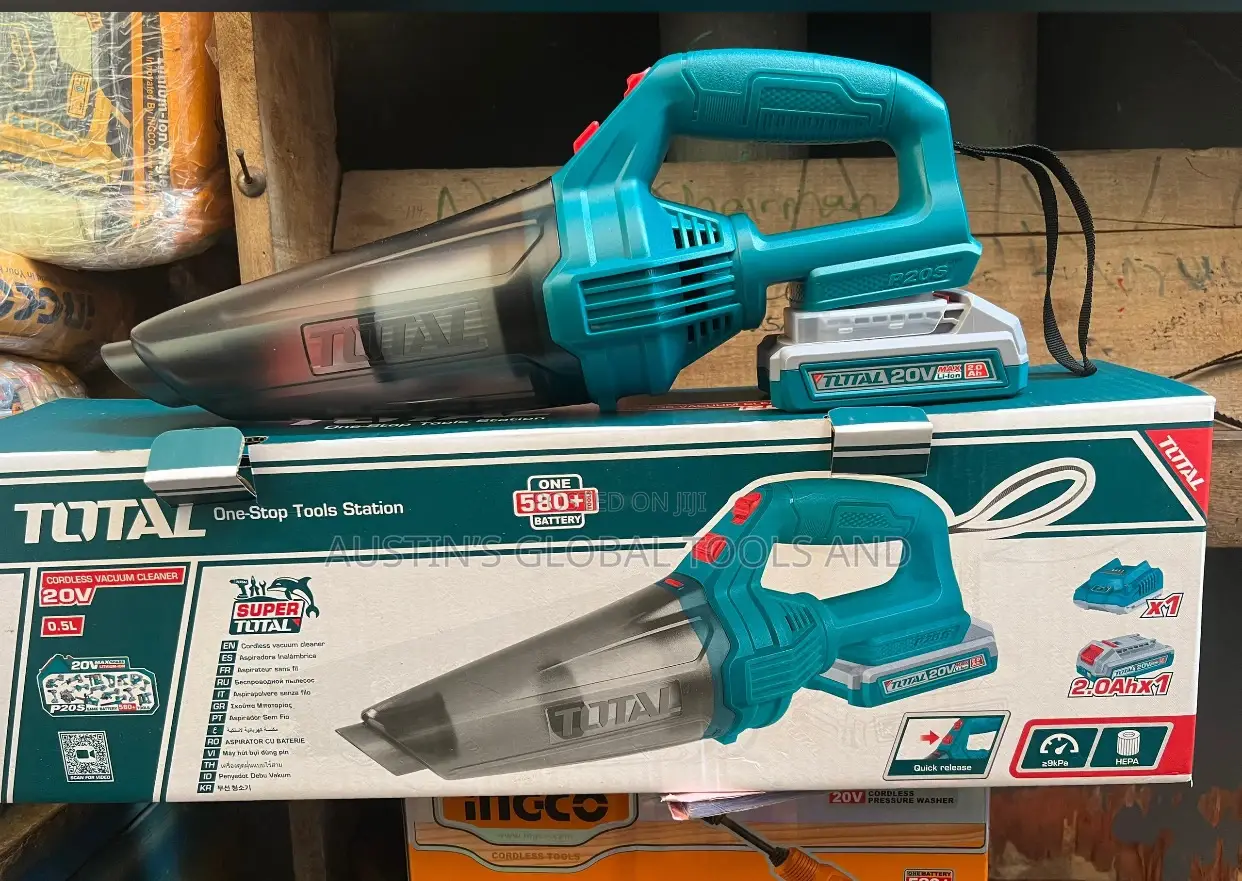 Total Cordless Lithium Ion Vacuum Cleaner