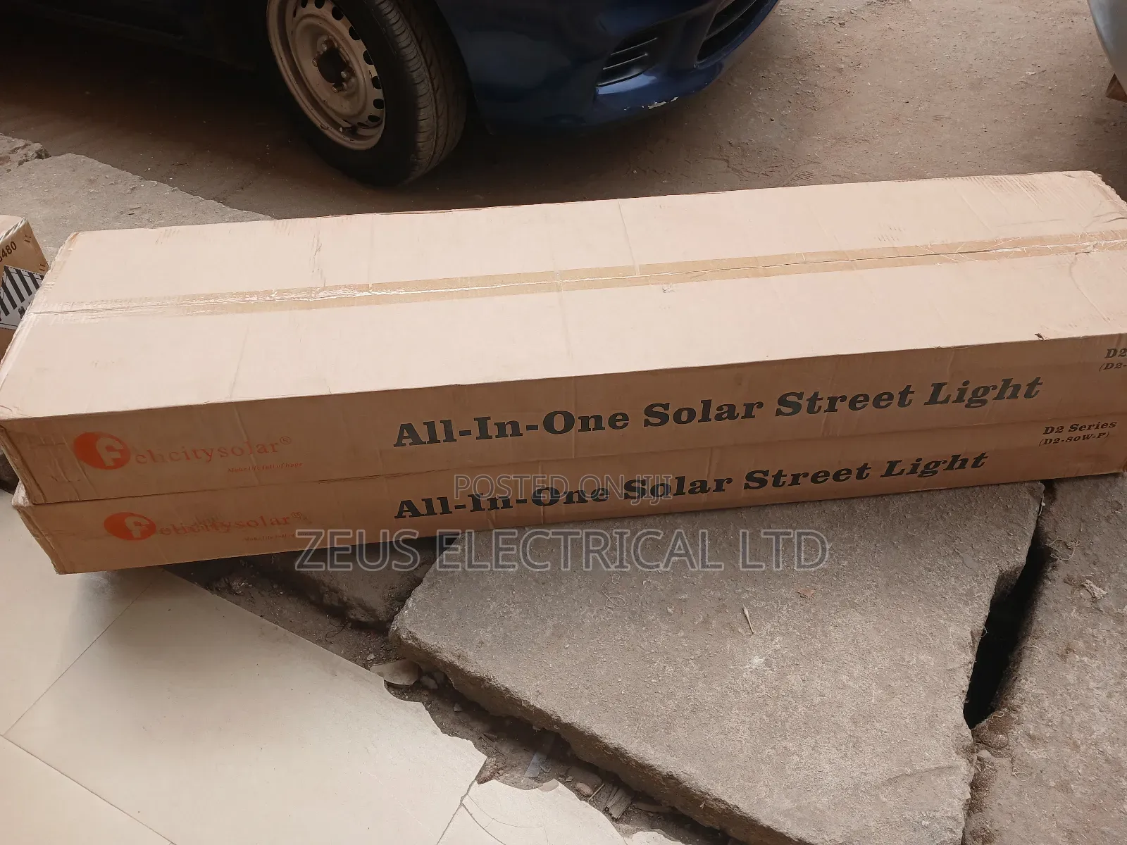 60w Felicity D2 Solar Street Light