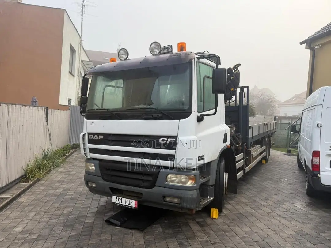 Daf Truck With Crane/Hiab 2007 White