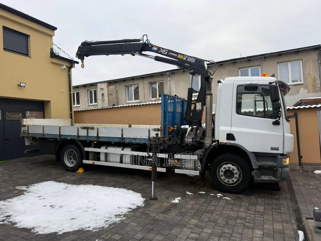 Daf Truck With Crane/Hiab 2007 White