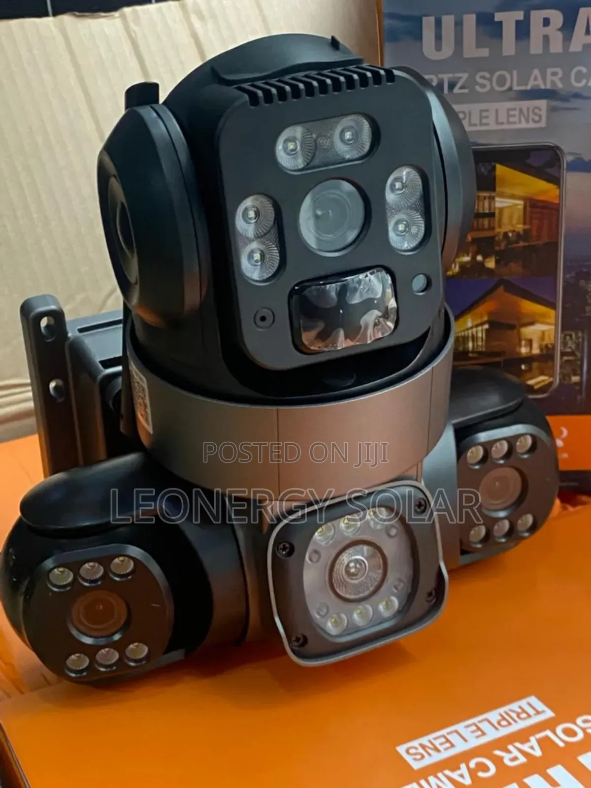Triple Lens Solar Camera (Sim Enable)