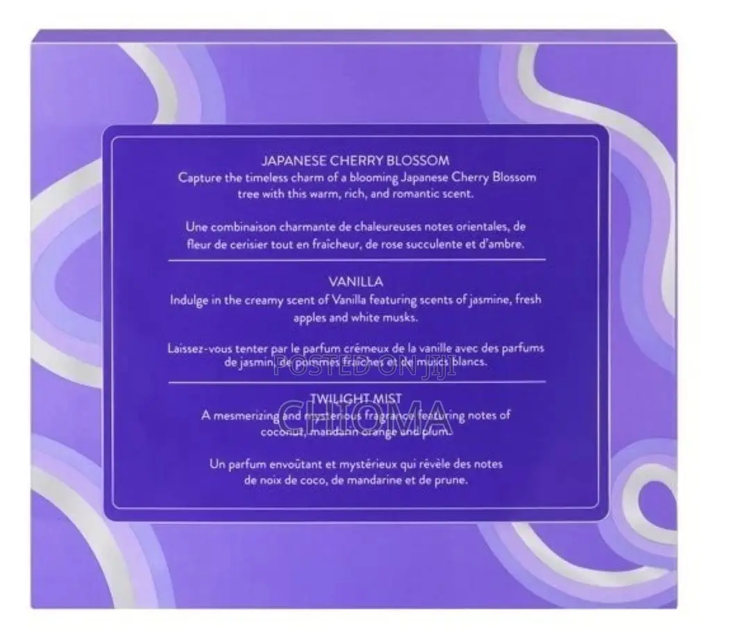 Body Fantasies Timeless Scents 3 Diff Flavour in 1 Fragrance Gift Sets
