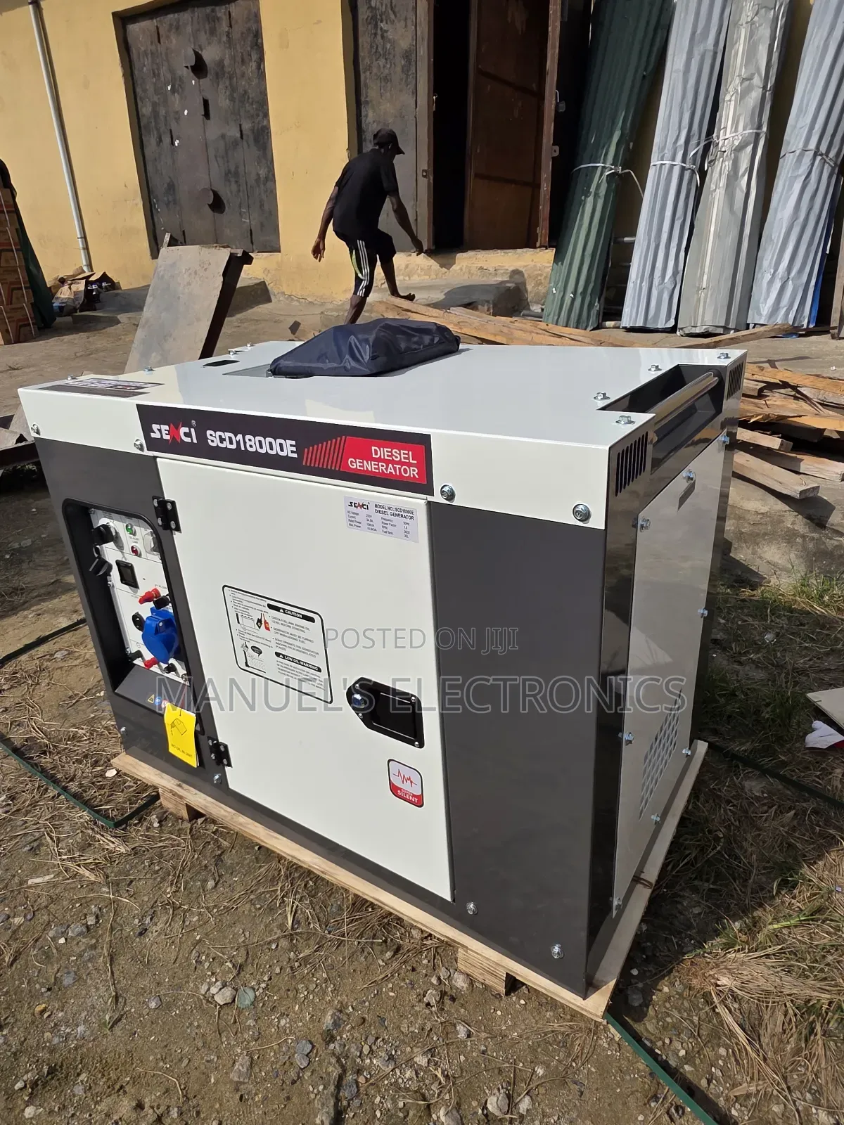 12.5kva Senci Diesel Soundproof Generator 100%Copper Coil