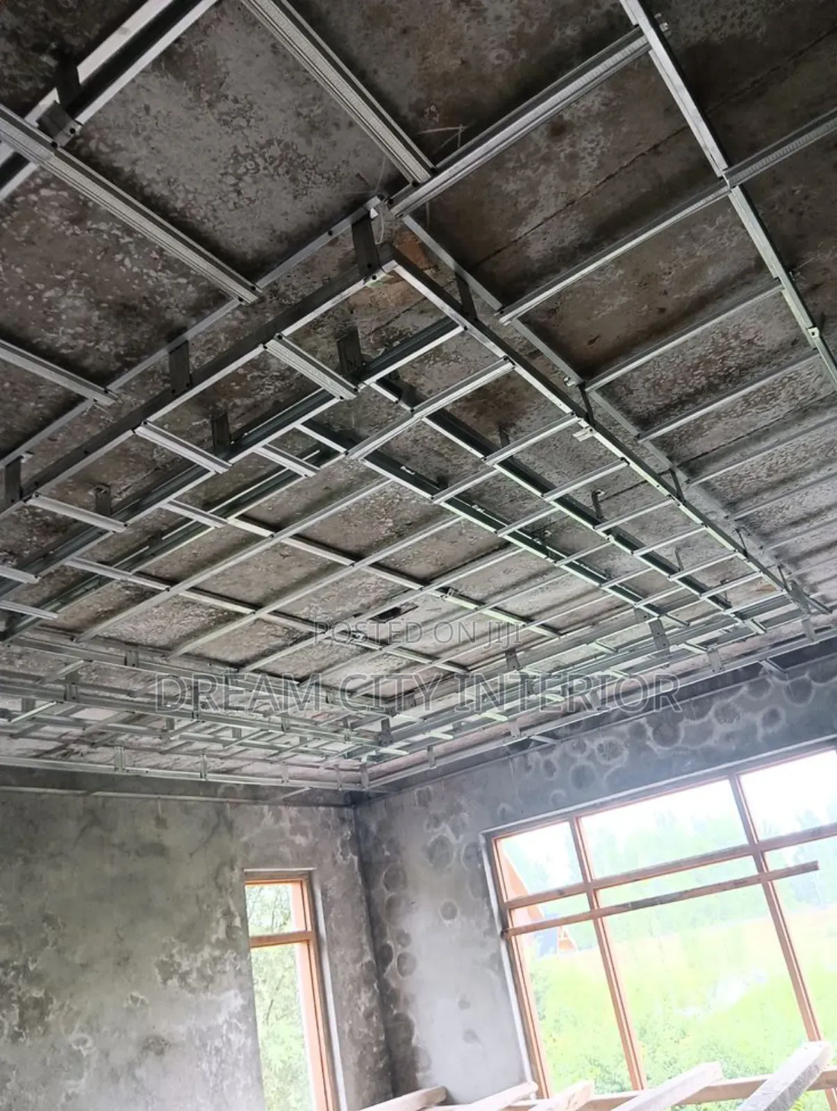 Gypsum Board Ceiling With Profile Light Design