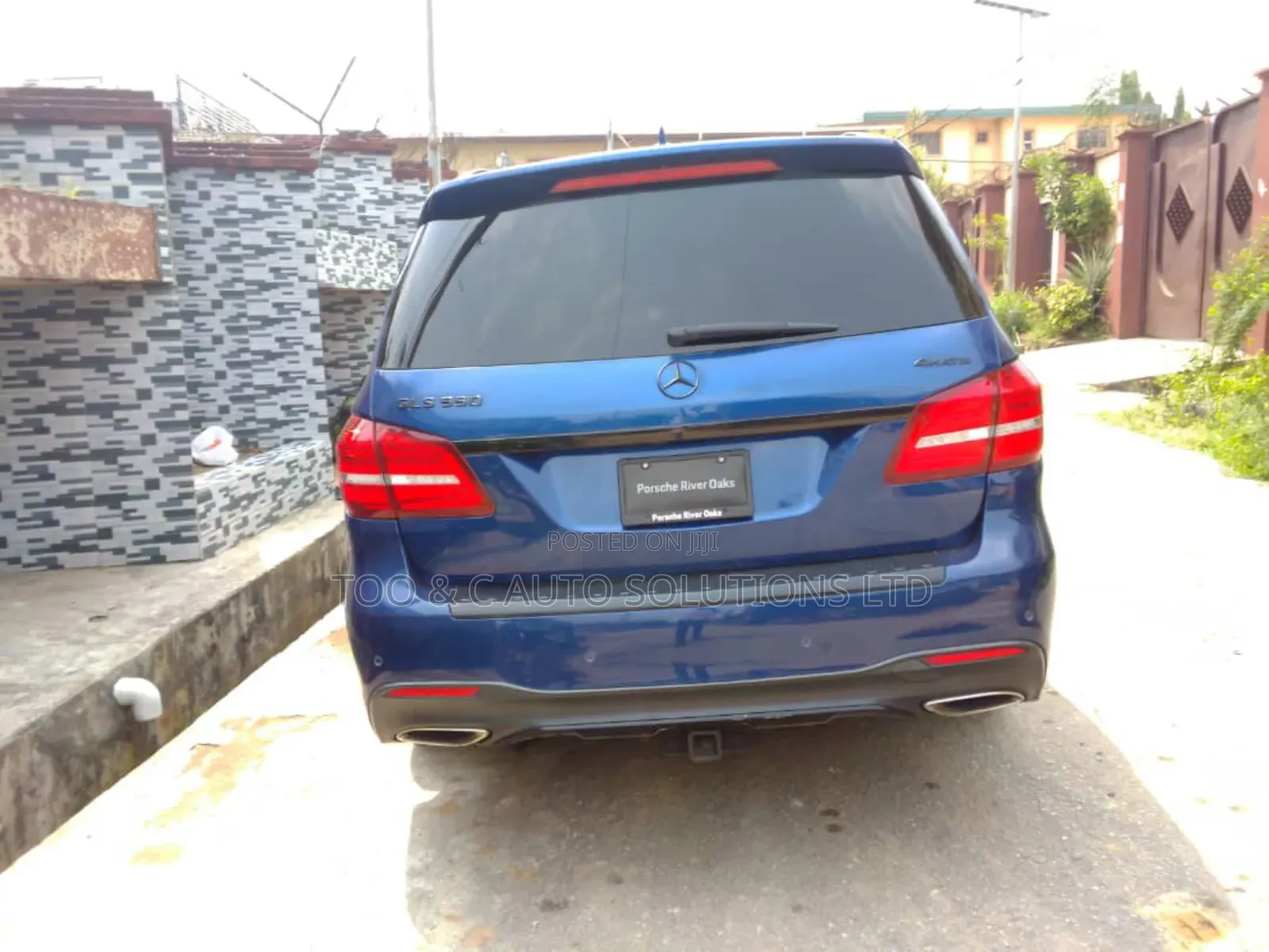Mercedes-Benz GLS-Class 2017 Blue