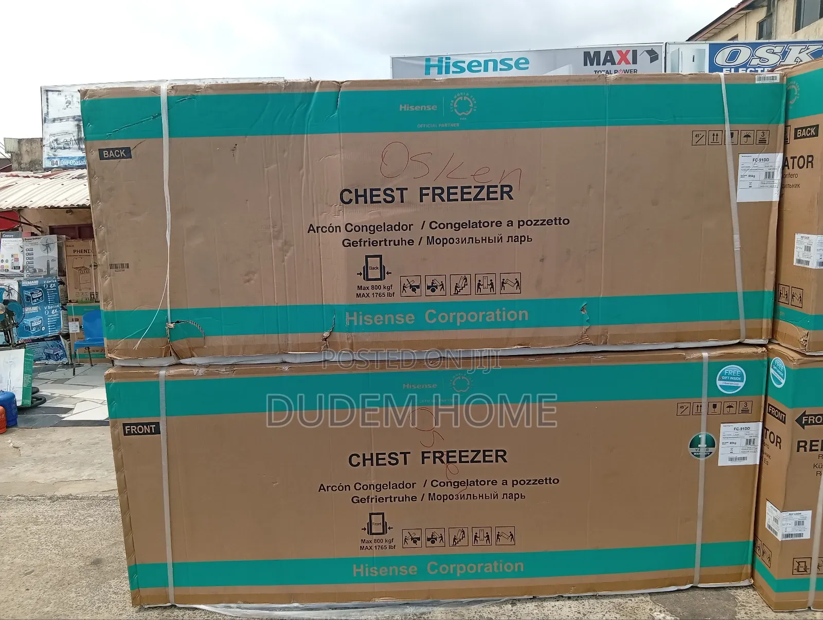 Hisense Chest Freezer 7 Fit Double Door