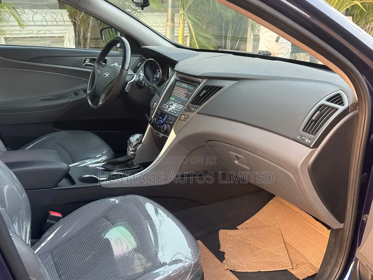 Hyundai Sonata Limited 2.0T Sedan (2.0L 4cyl 6A) 2012 Blue