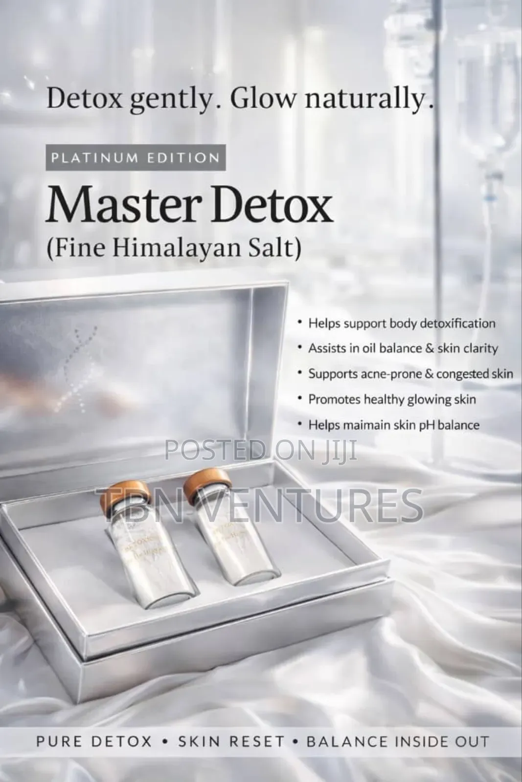 Master Detox Fine Himalayan Salt (Platinum Edition)