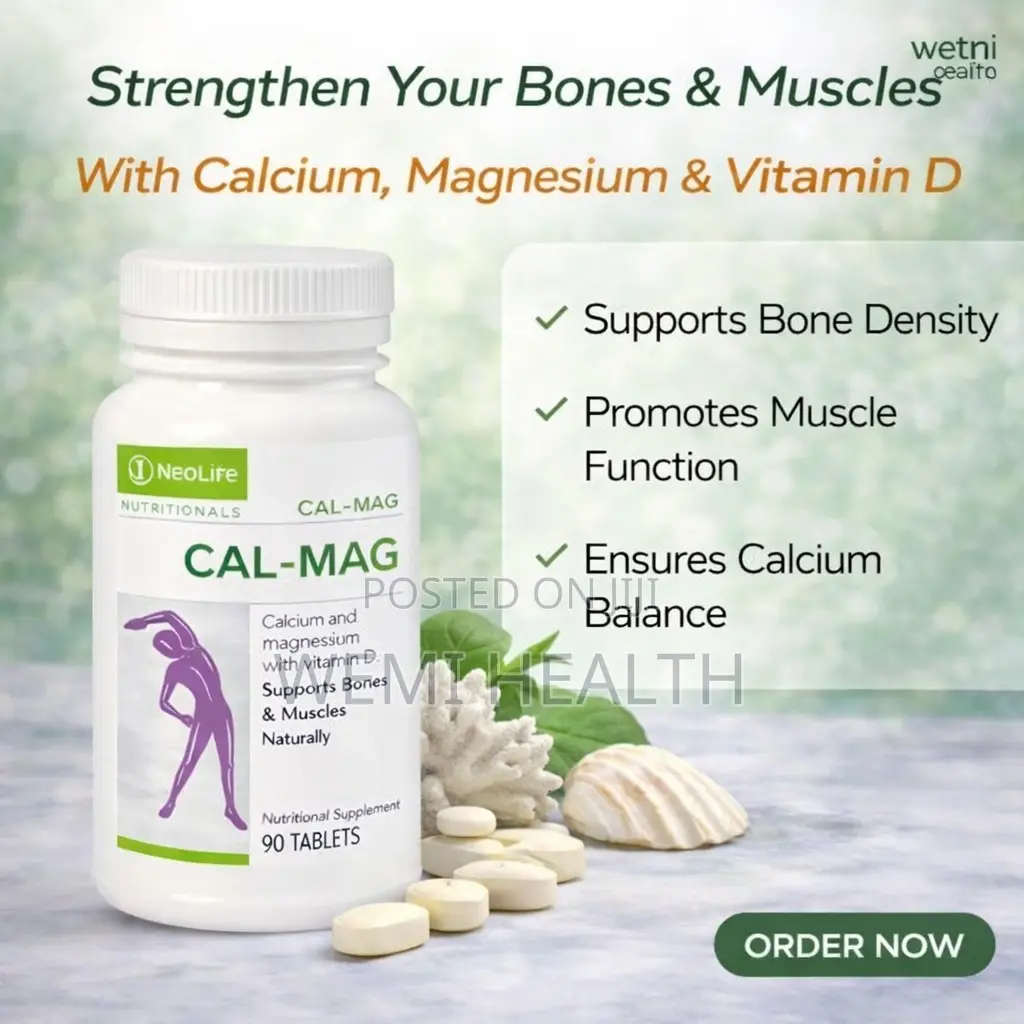 Chelated Cal-Mag With 500 Iu Vitamin D3 - 90 Tablets