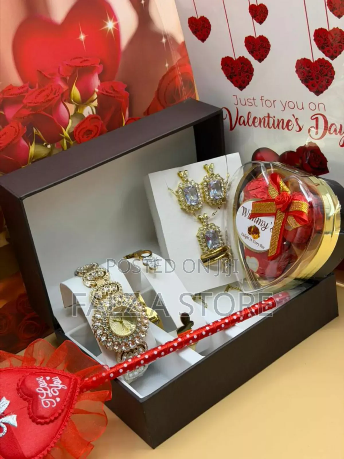 Valentine's Special Package (Set of Wristwatch)Woman Watch