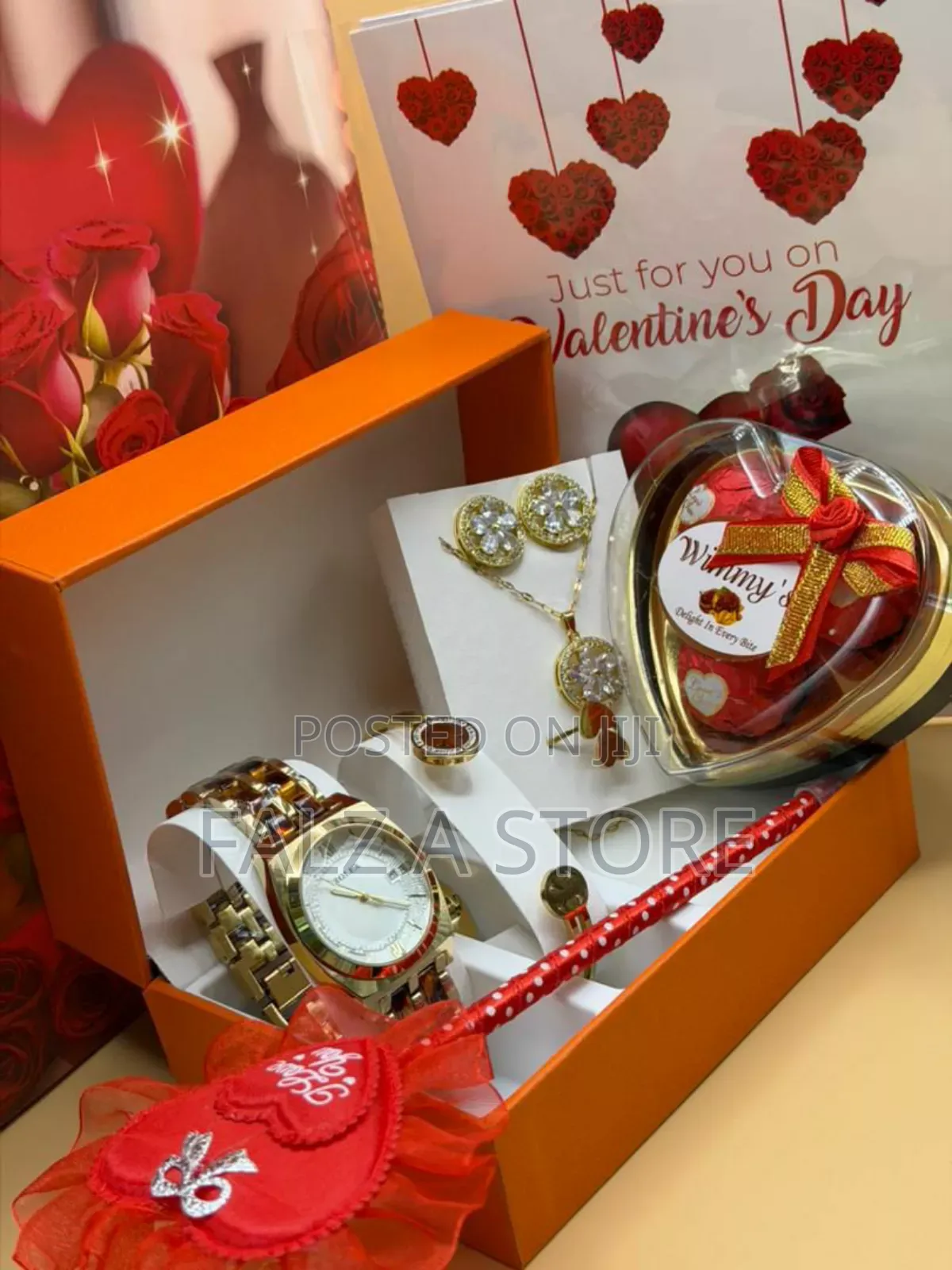 Valentine's Special Package (Set of Wristwatch)Woman Watch