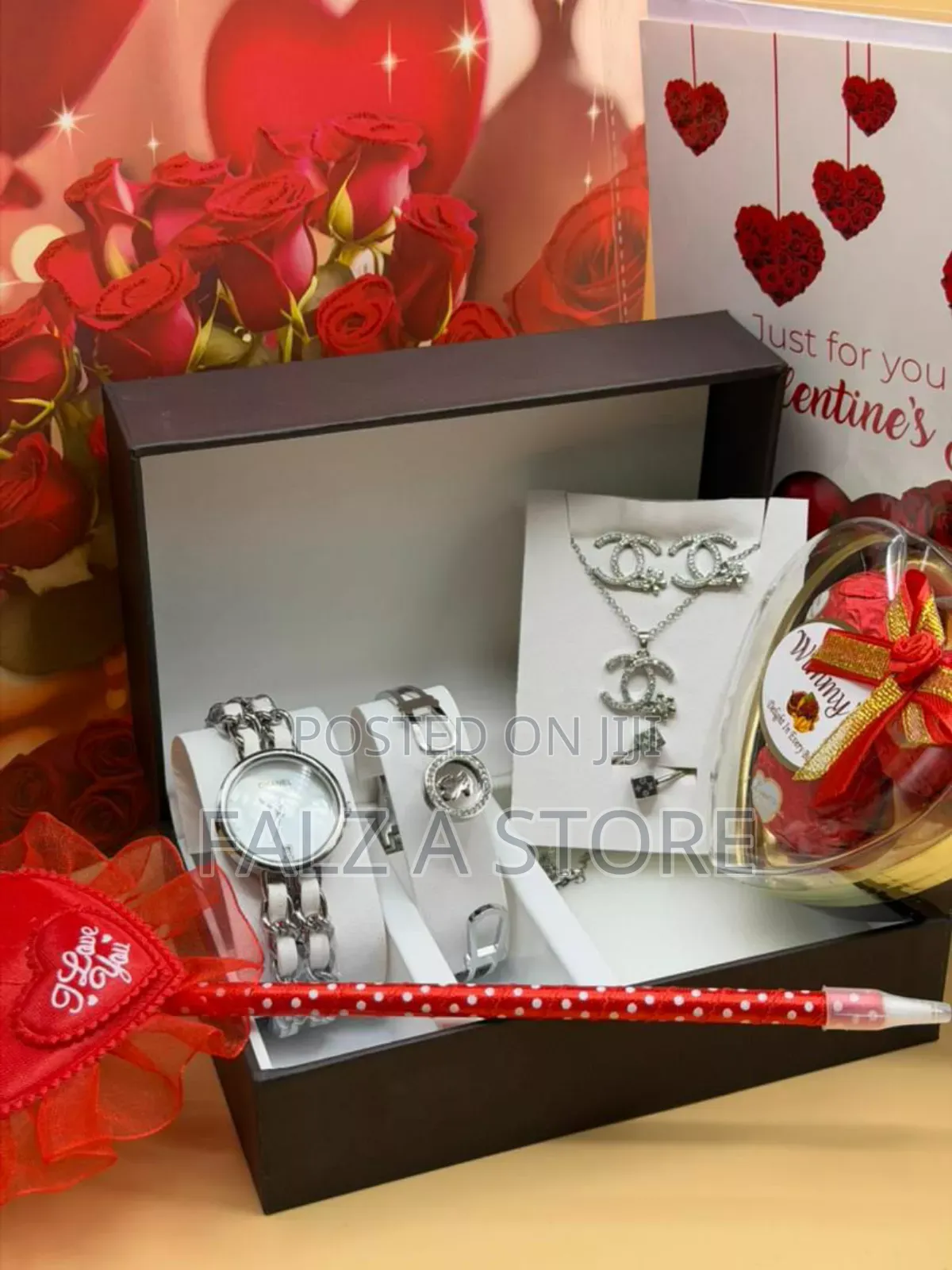 Valentine's Special Package (Set of Wristwatch)Woman Watch