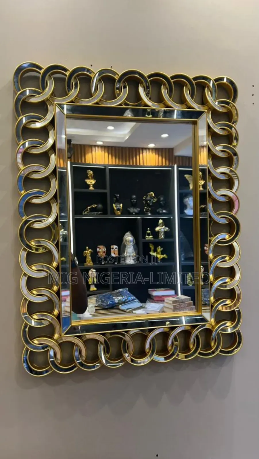 Wall Mirror Vintage Design Home Decoration 60cmx75cm