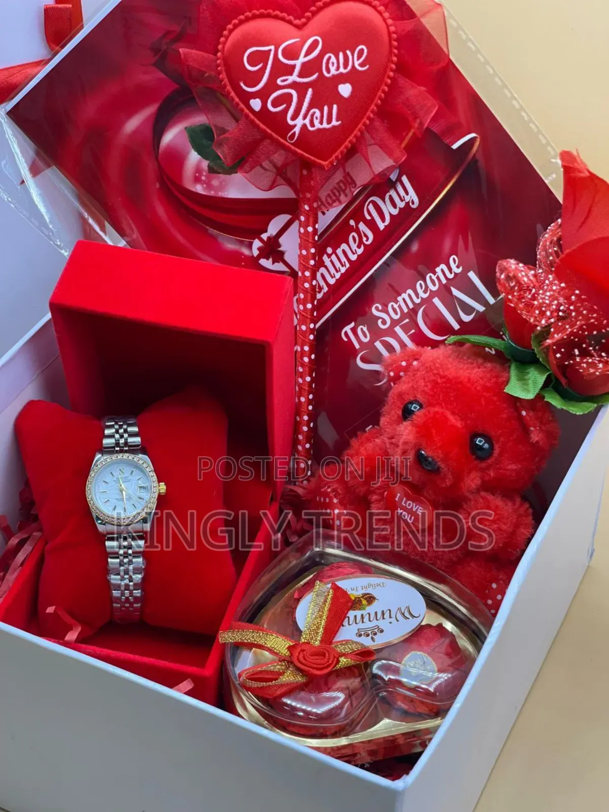 Valentine Watch Set Package for Female